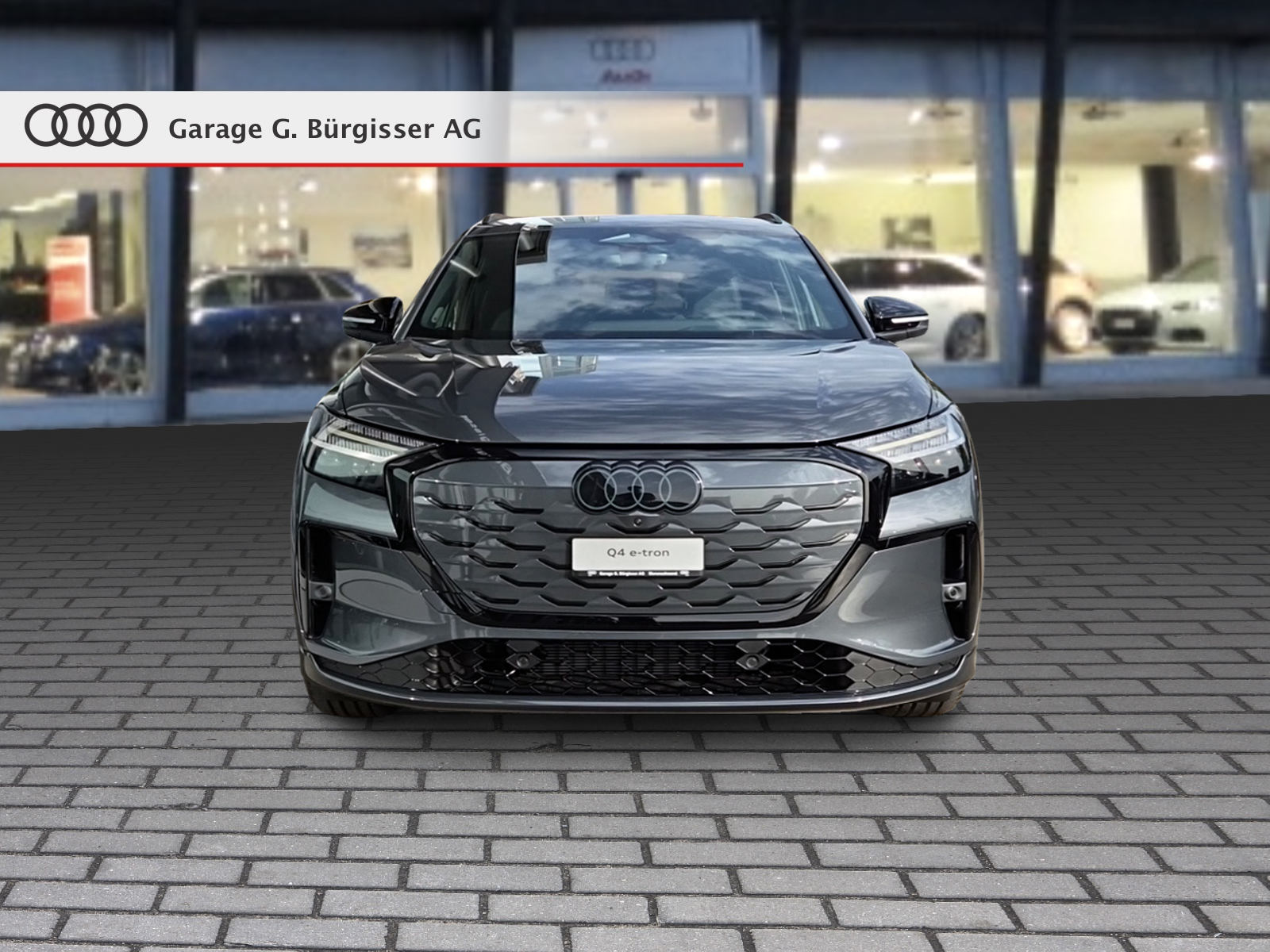 AUDI Q4 e-tron SUV quattro performance Attraction Tamboraggrau Metallic-image-1