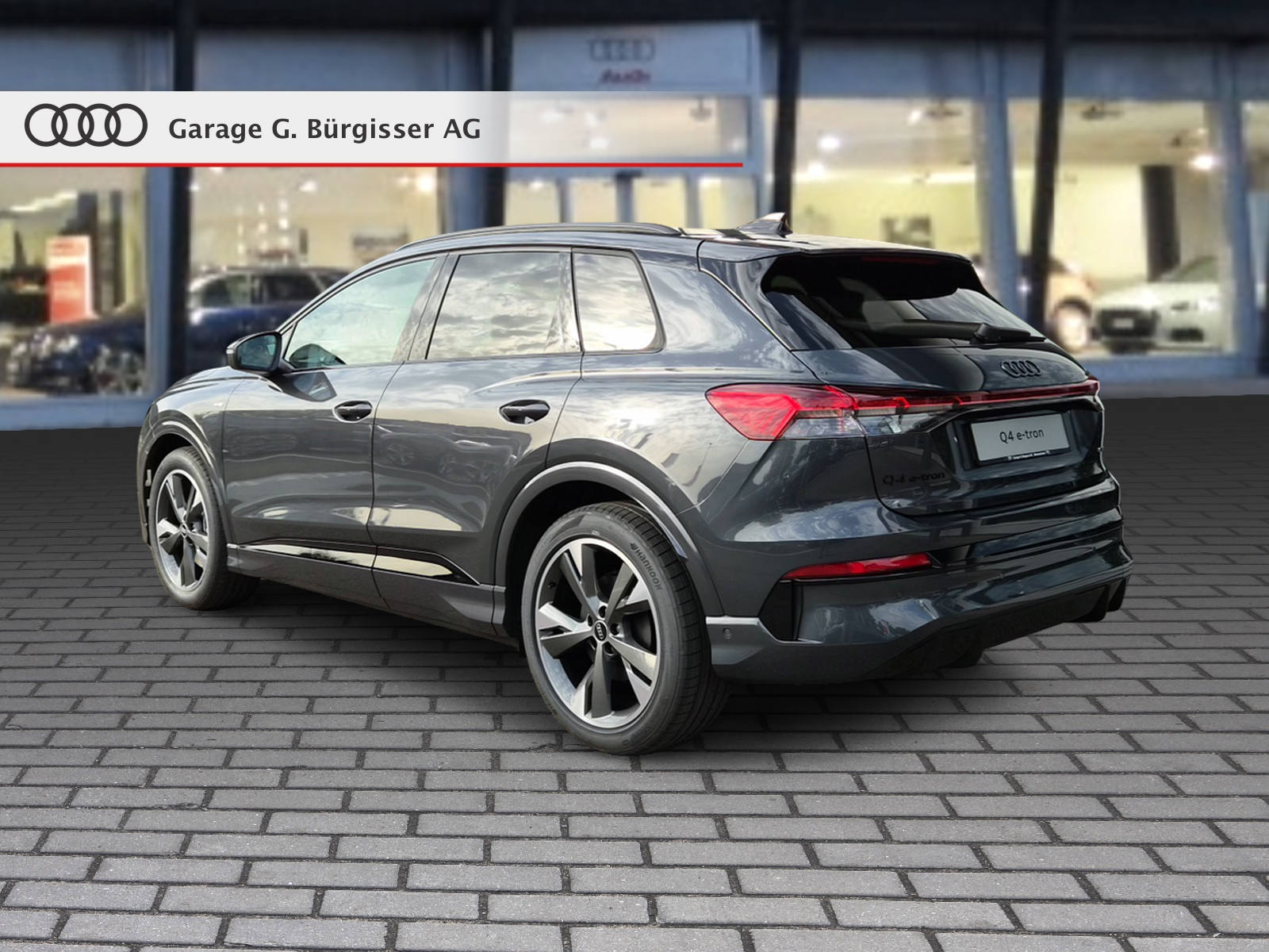 AUDI Q4 e-tron SUV quattro performance Attraction Tamboraggrau Metallic-image-3