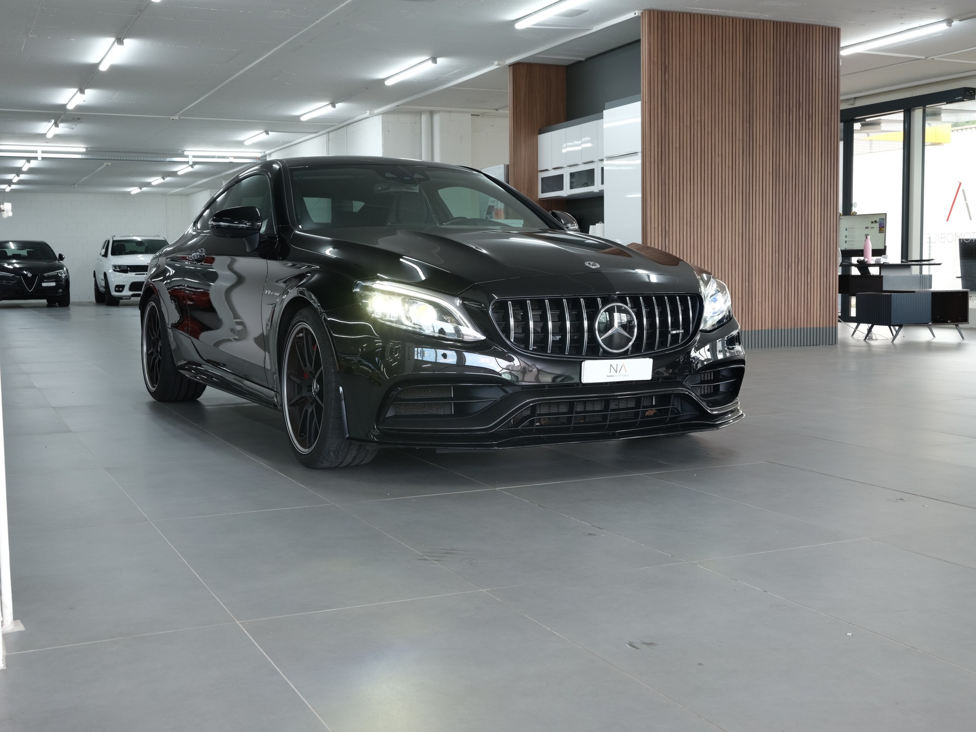 MERCEDES-BENZ C 63 S AMG Premium 9G-tronic *Sportsitze* *Panorama* *Burmester*-image-1
