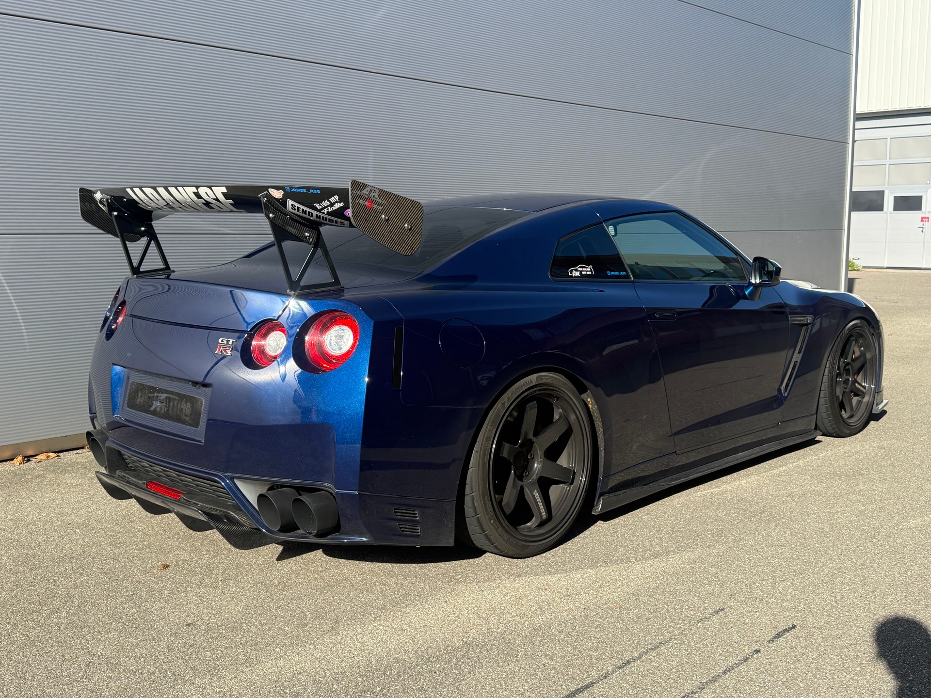 NISSAN GT-R 3.8 V6 Biturbo Black Edition-image-6
