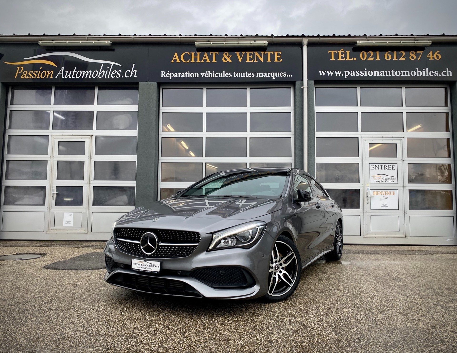 MERCEDES-BENZ CLA 250 AMG Line 7G-DCT 4Matic - Véhicule Suisse (CH)-image-15