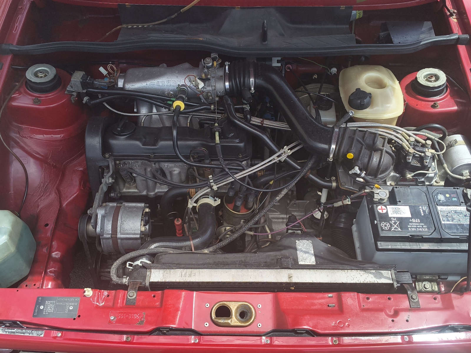 VW Golf Cabriolet 1800 (GL) Red Spezial-image-16