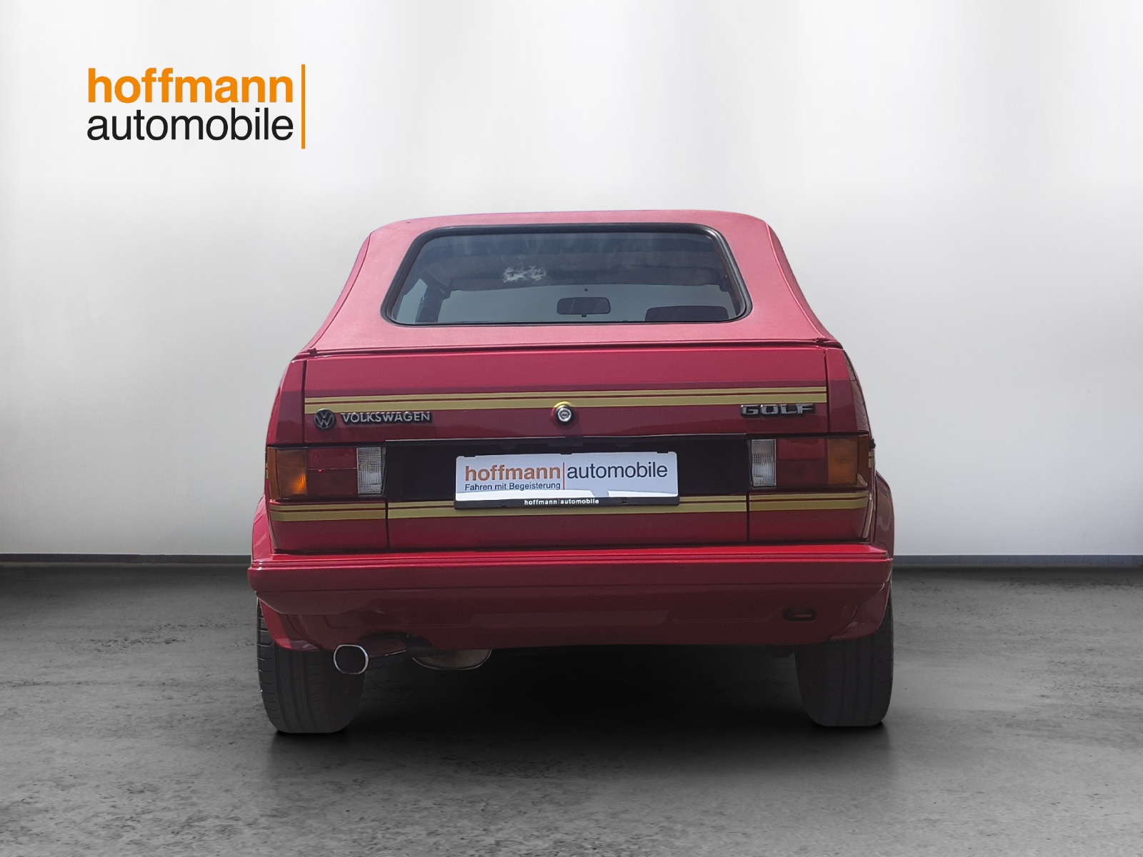 VW Golf Cabriolet 1800 (GL) Red Spezial-image-2