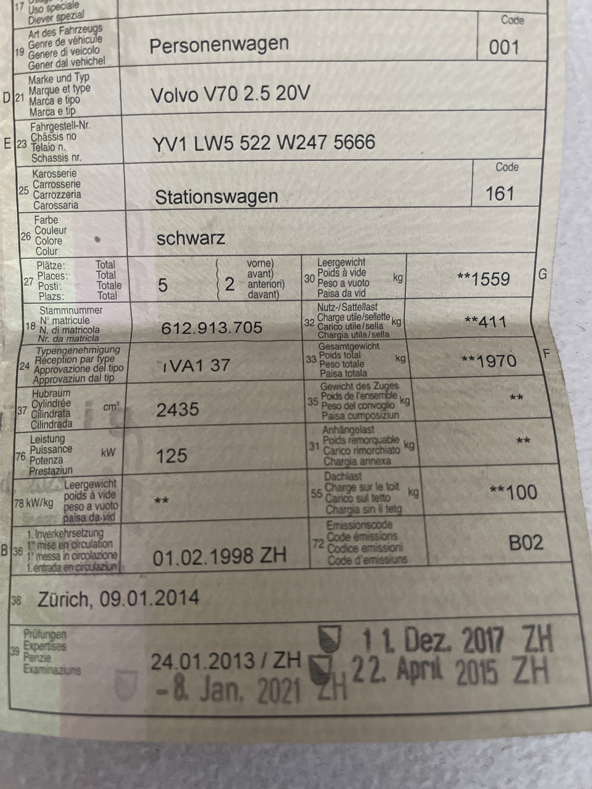VOLVO V70 2.5 20V-image-15