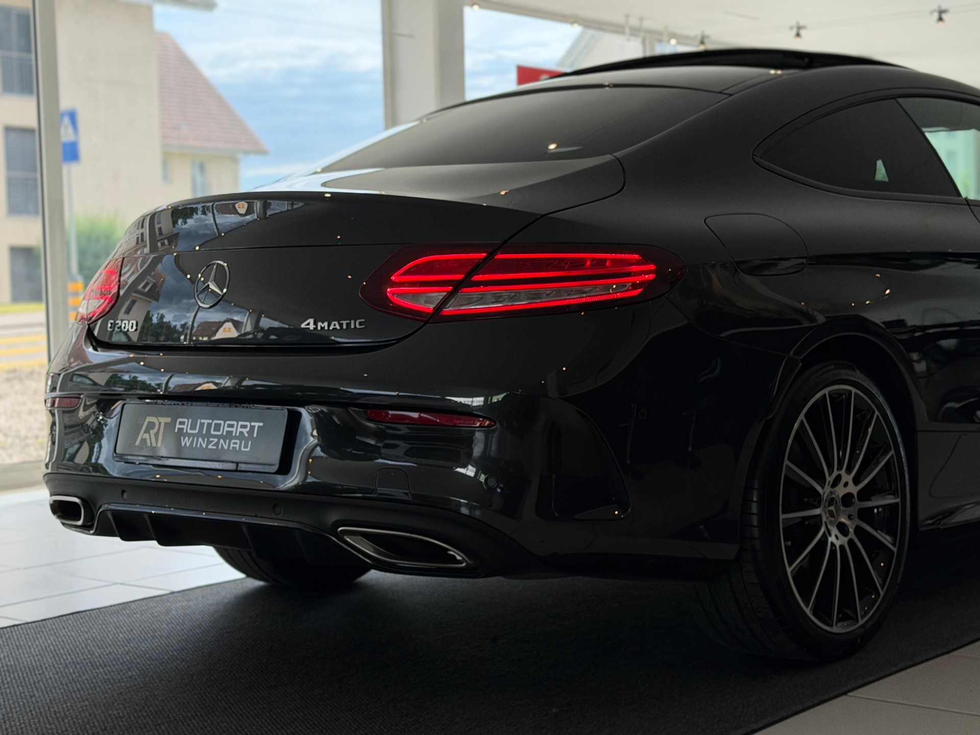MERCEDES-BENZ C 200 Coupé 4Matic AMG Line 9G-Tronic **ab MFK & Service**-image-7