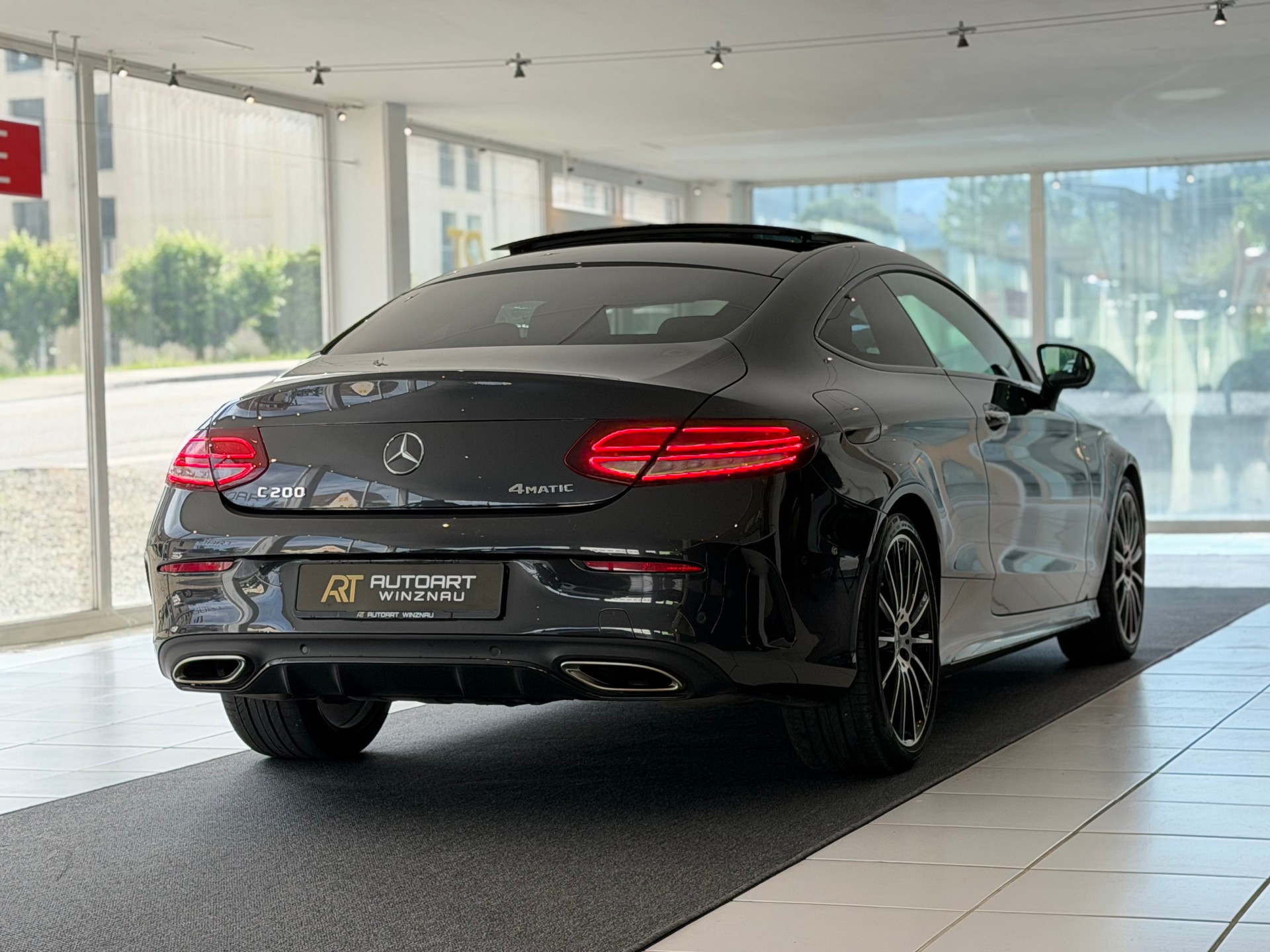 MERCEDES-BENZ C 200 Coupé 4Matic AMG Line 9G-Tronic **ab MFK & Service**-image-6