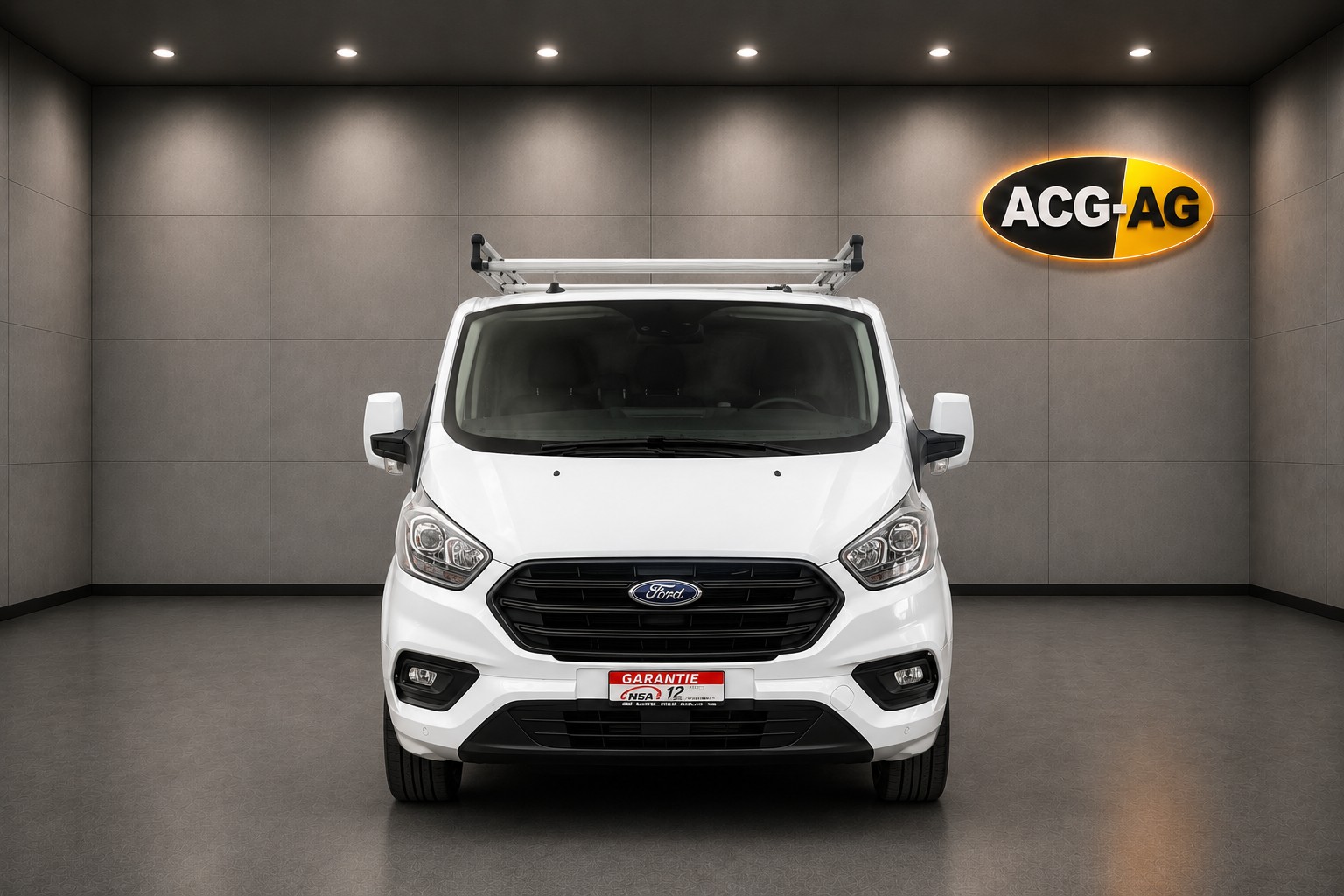FORD Transit Custom Van 340 L2H1 Trend A ** 130 PS ** 3-Plätzer ** Sortimo ** Anh-Kupplung, 2800kg ** Dachträger ** Modell 2023 **-image-1