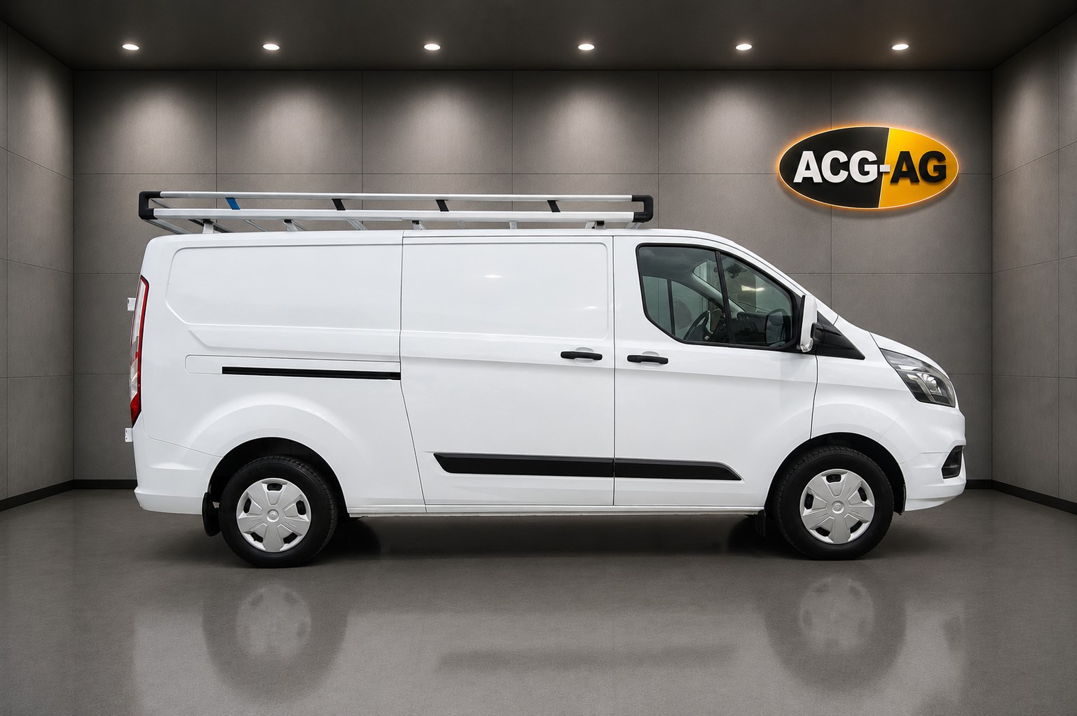 FORD Transit Custom Van 340 L2H1 Trend A ** 130 PS ** 3-Plätzer ** Sortimo ** Anh-Kupplung, 2800kg ** Dachträger ** Modell 2023 **-image-6