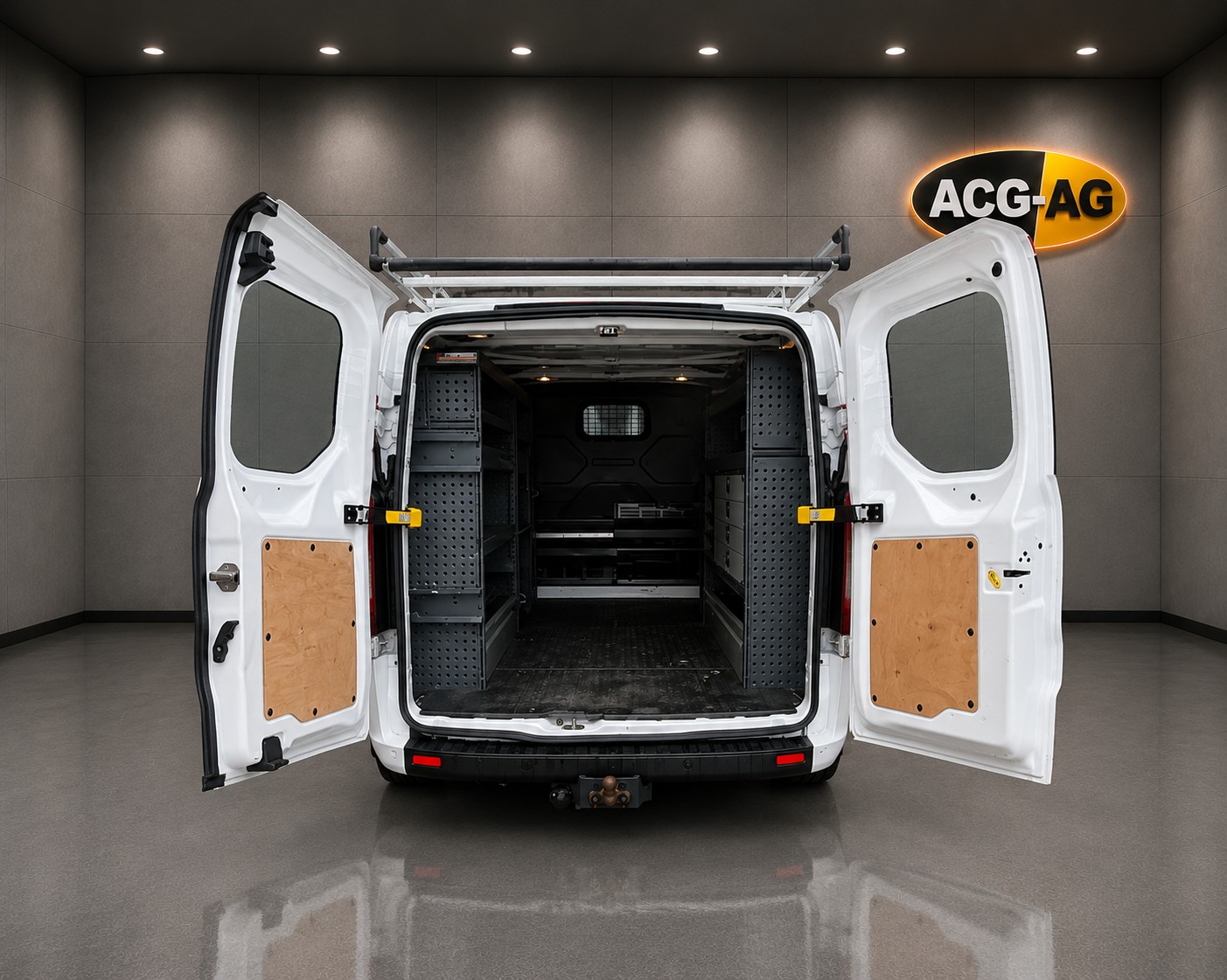 FORD Transit Custom Van 340 L2H1 Trend A ** 130 PS ** 3-Plätzer ** Sortimo ** Anh-Kupplung, 2800kg ** Dachträger ** Modell 2023 **-image-10