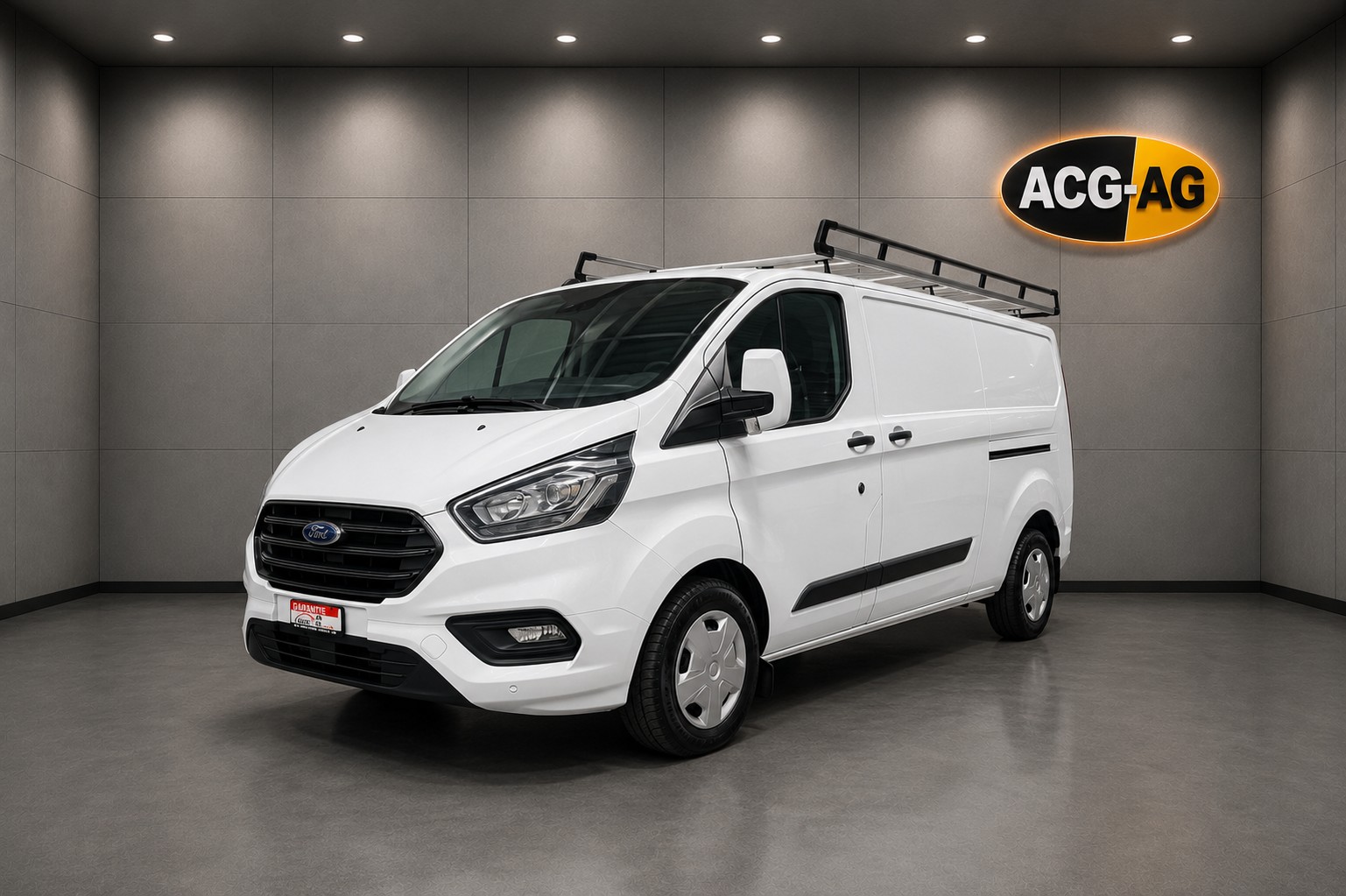 FORD Transit Custom Van 340 L2H1 Trend A ** 130 PS ** 3-Plätzer ** Sortimo ** Anh-Kupplung, 2800kg ** Dachträger ** Modell 2023 **-image-2