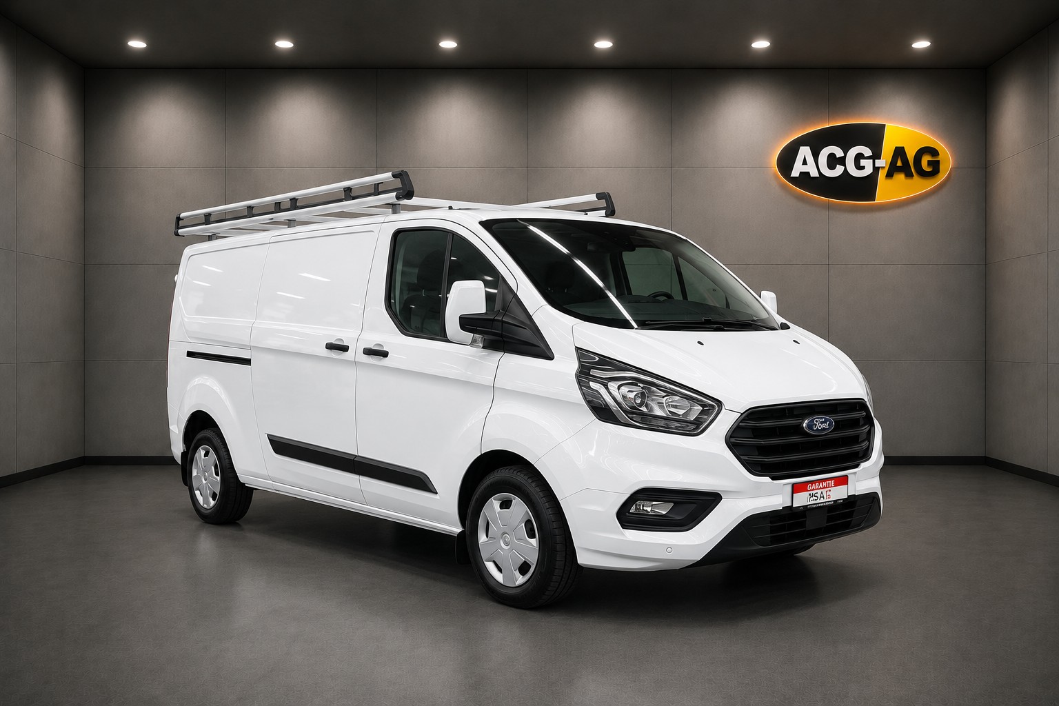 FORD Transit Custom Van 340 L2H1 Trend A ** 130 PS ** 3-Plätzer ** Sortimo ** Anh-Kupplung, 2800kg ** Dachträger ** Modell 2023 **-image-0