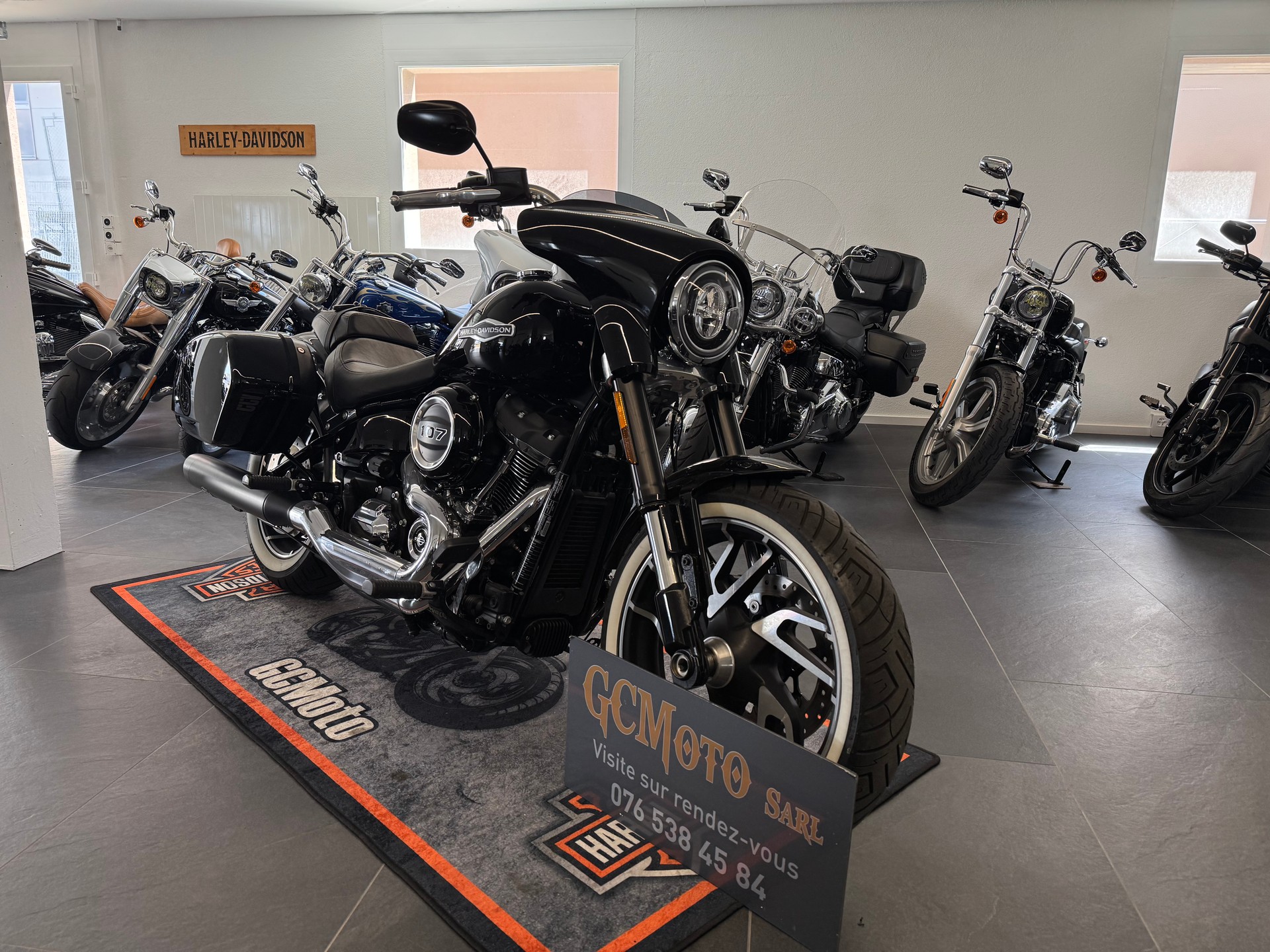 HARLEY-DAVIDSON FLSB Sport Glide 107 ABS (35kW possible) Leasing possible 189.-/mois-image-7