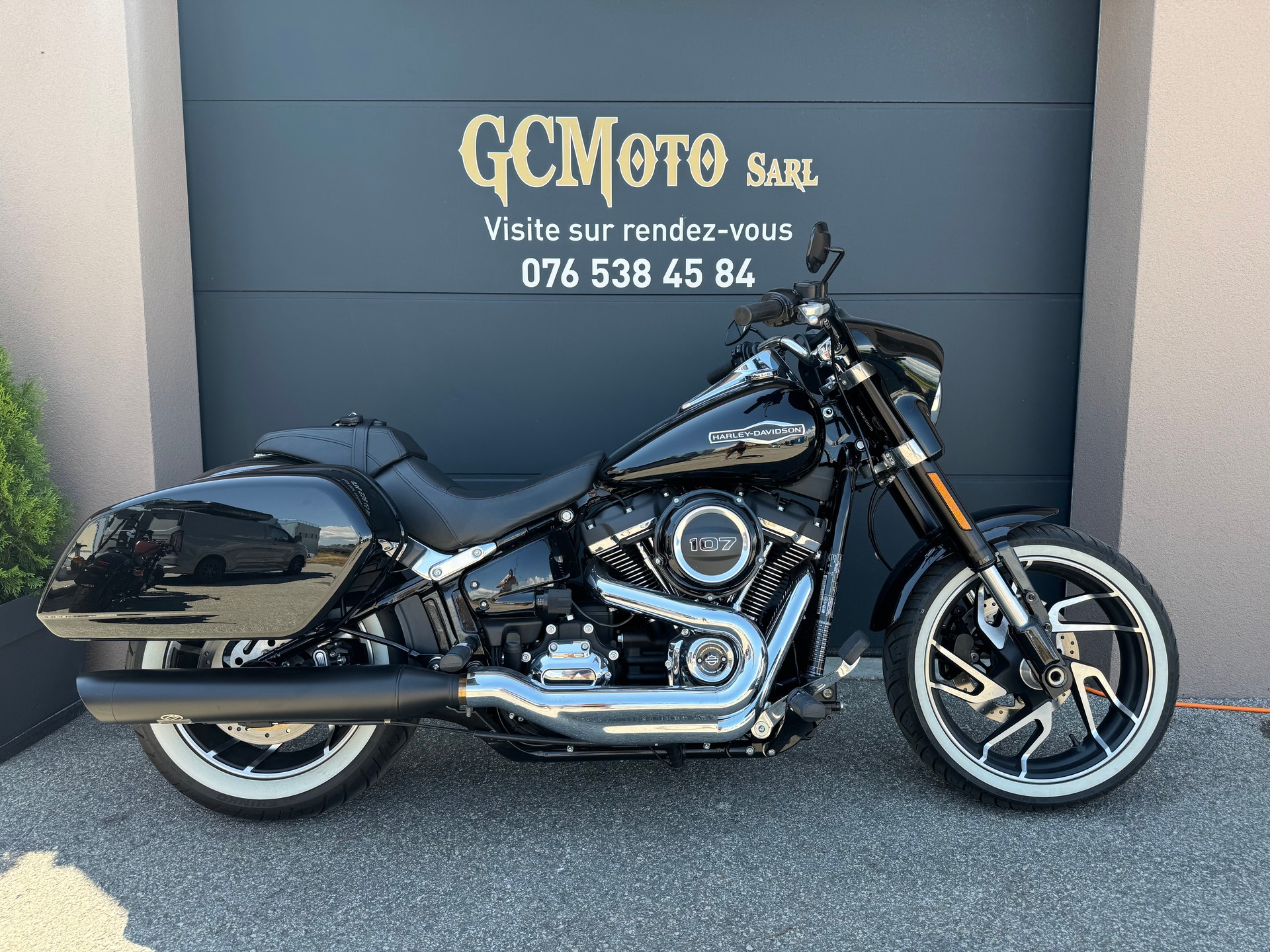 HARLEY-DAVIDSON FLSB Sport Glide 107 ABS (35kW possible) Leasing possible 189.-/mois