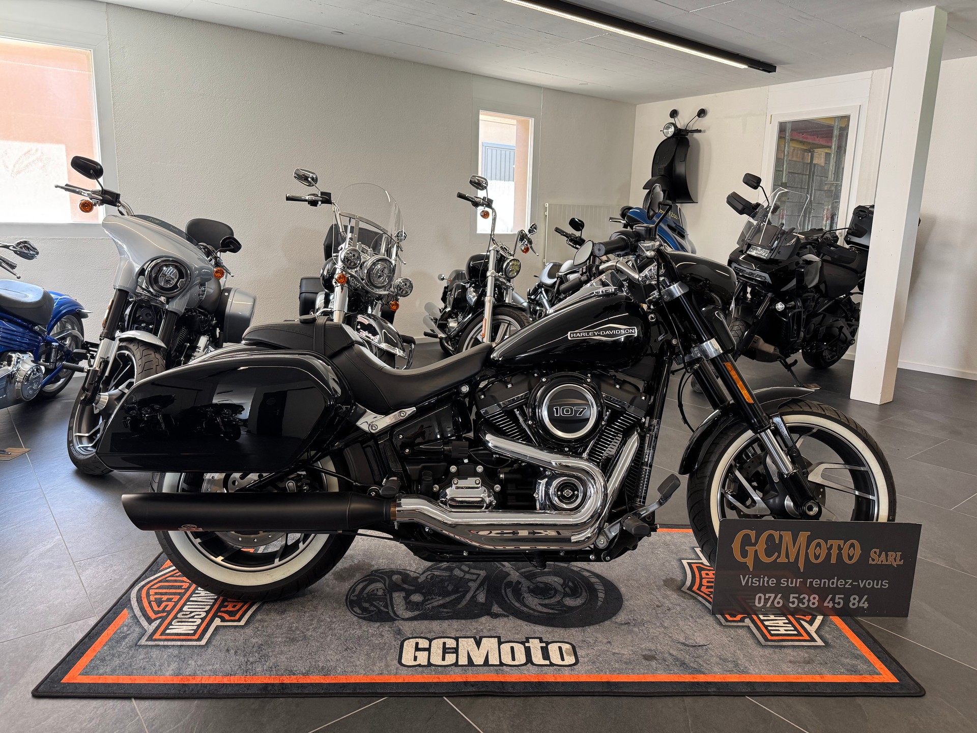 HARLEY-DAVIDSON FLSB Sport Glide 107 ABS (35kW possible) Leasing possible 189.-/mois-image-4