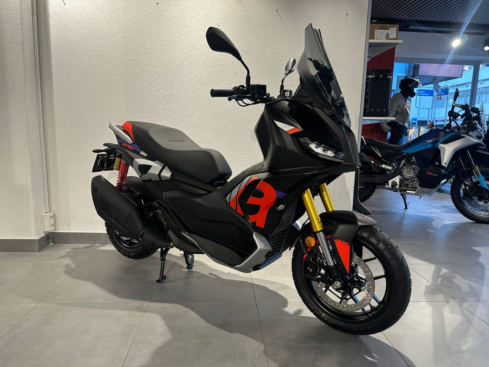 APRILIA SR GT 400 Replica | Neu | Ab Lager Verfügbar | Adventure Roller | Garantie-image-15
