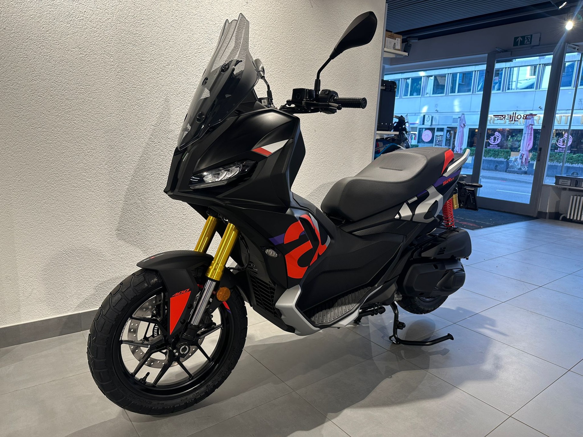 APRILIA SR GT 400 Replica | Neu | Ab Lager Verfügbar | Adventure Roller | Garantie-image-4