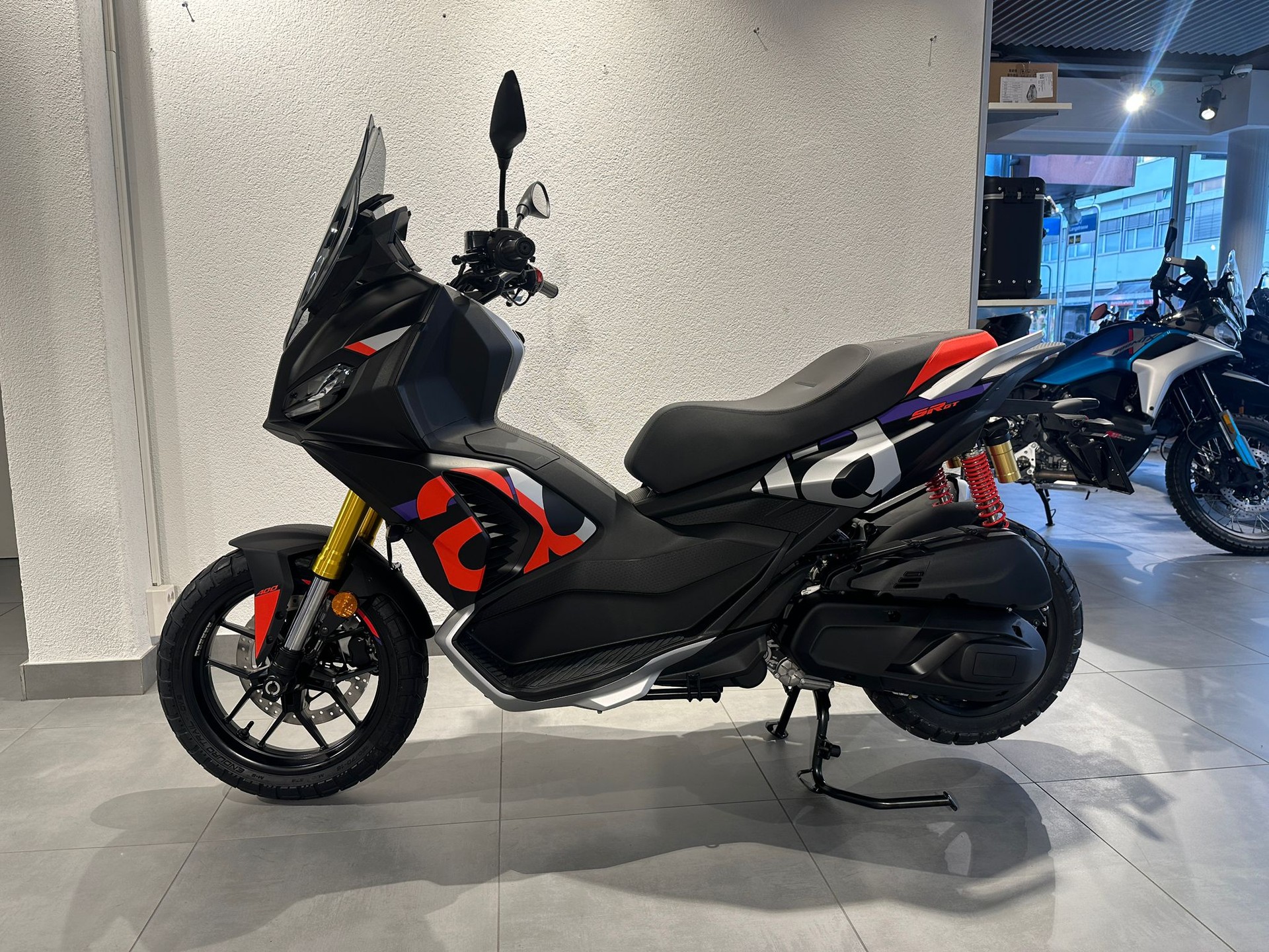 APRILIA SR GT 400 Replica | Neu | Ab Lager Verfügbar | Adventure Roller | Garantie-image-7
