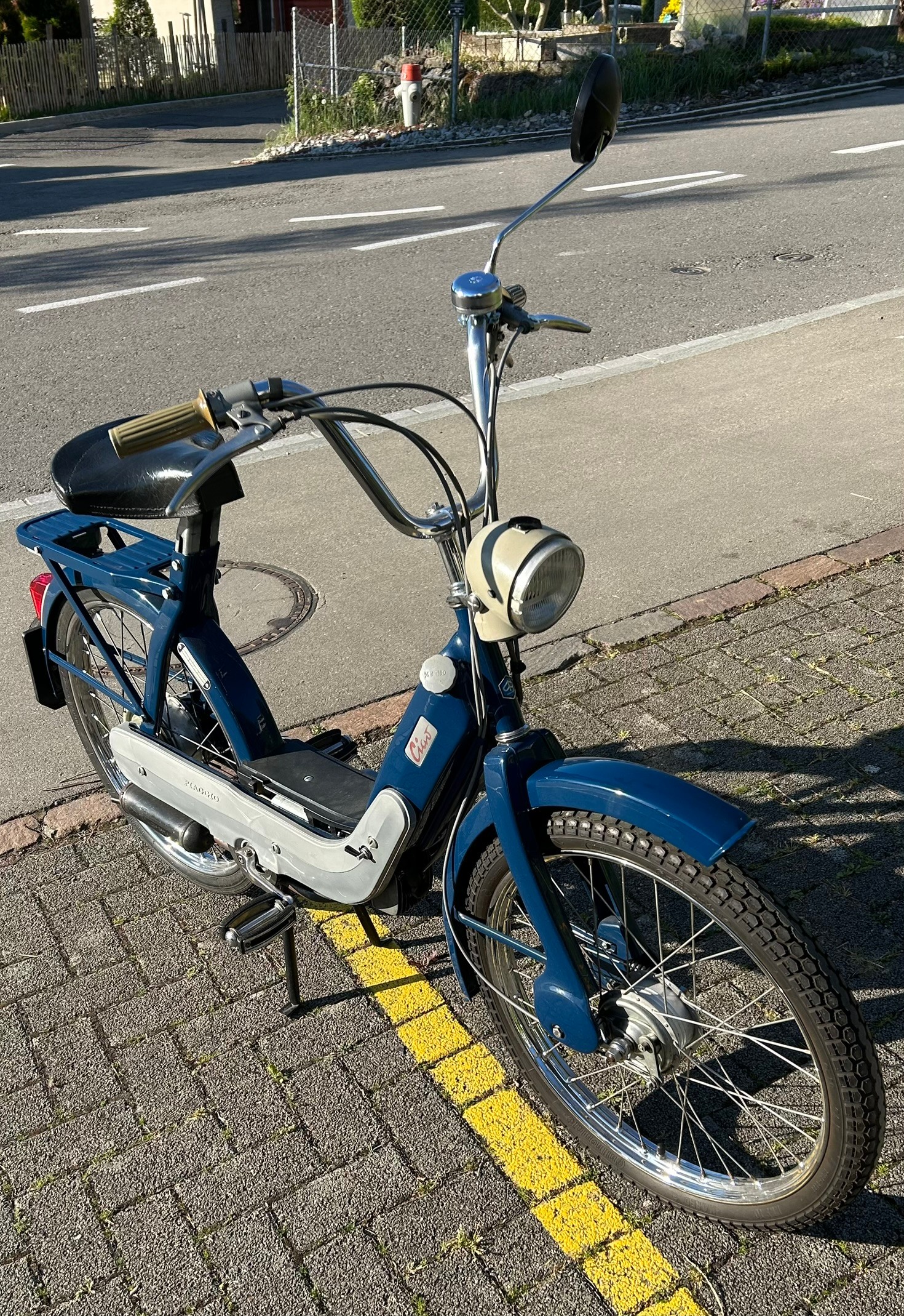 PIAGGIO Ciao C9 Blue Pavone (19 Zoll Räder) 1968-image-6