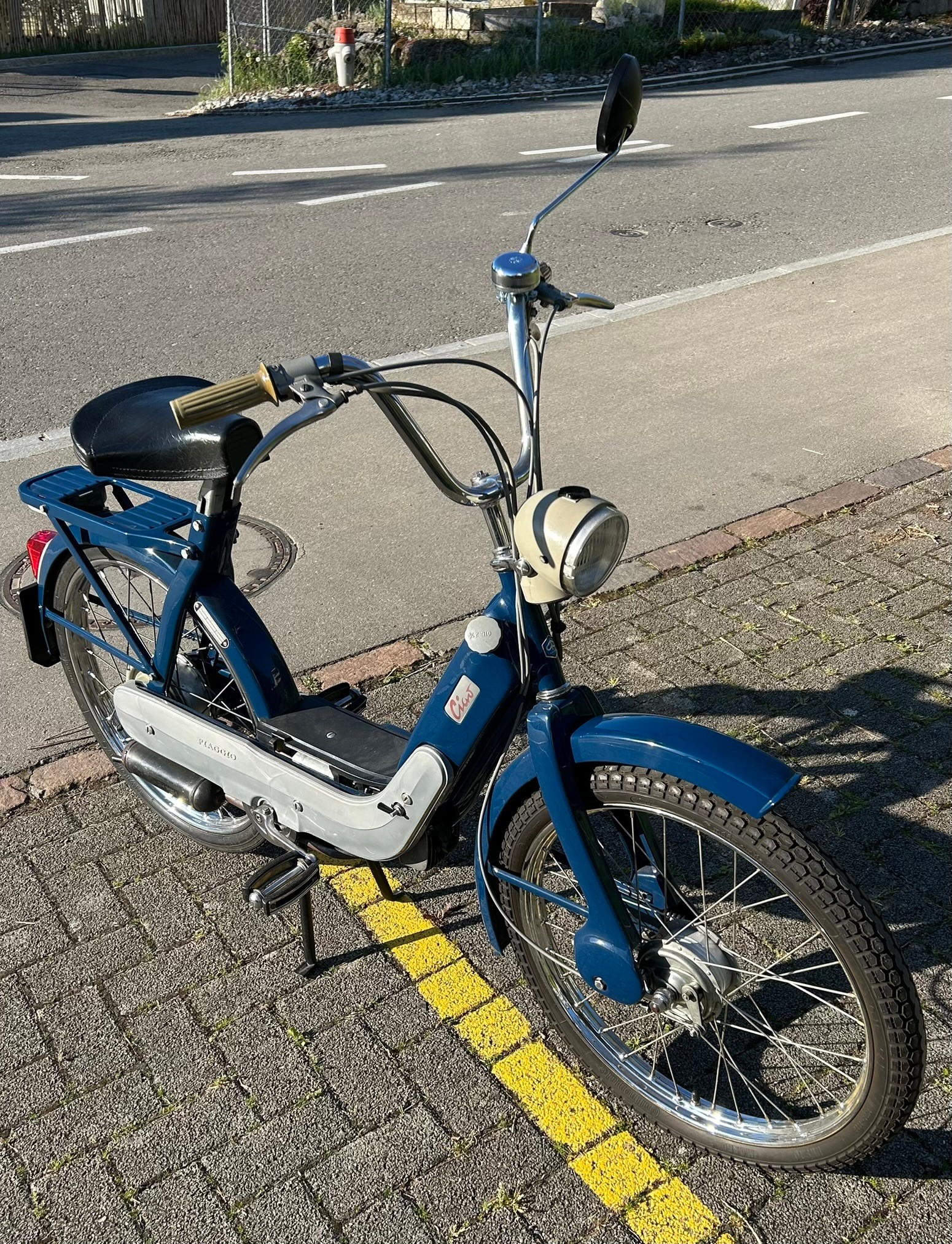 PIAGGIO Ciao C9 Blue Pavone (19 Zoll Räder) 1968-image-1
