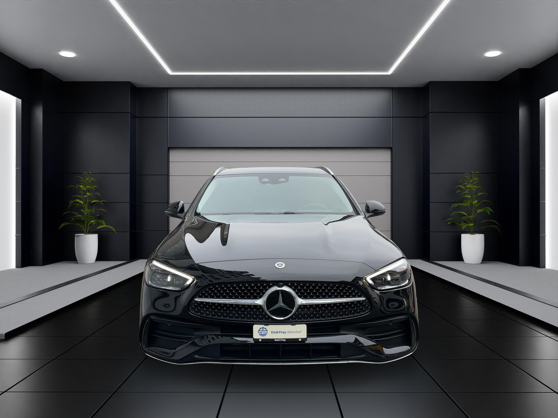 MERCEDES-BENZ C 220 d 4MATIC T-Modell Swiss Star AMG Line-image-1