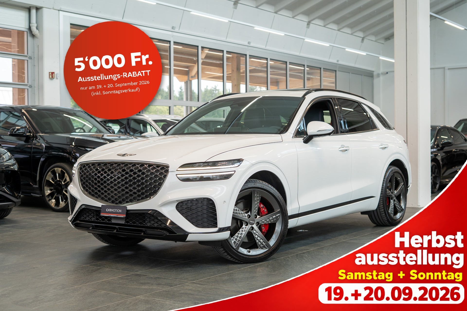 GENESIS GV70 2.5T Sport / Panorama-Glasdach / Massage-Sitze / 360°Kamera