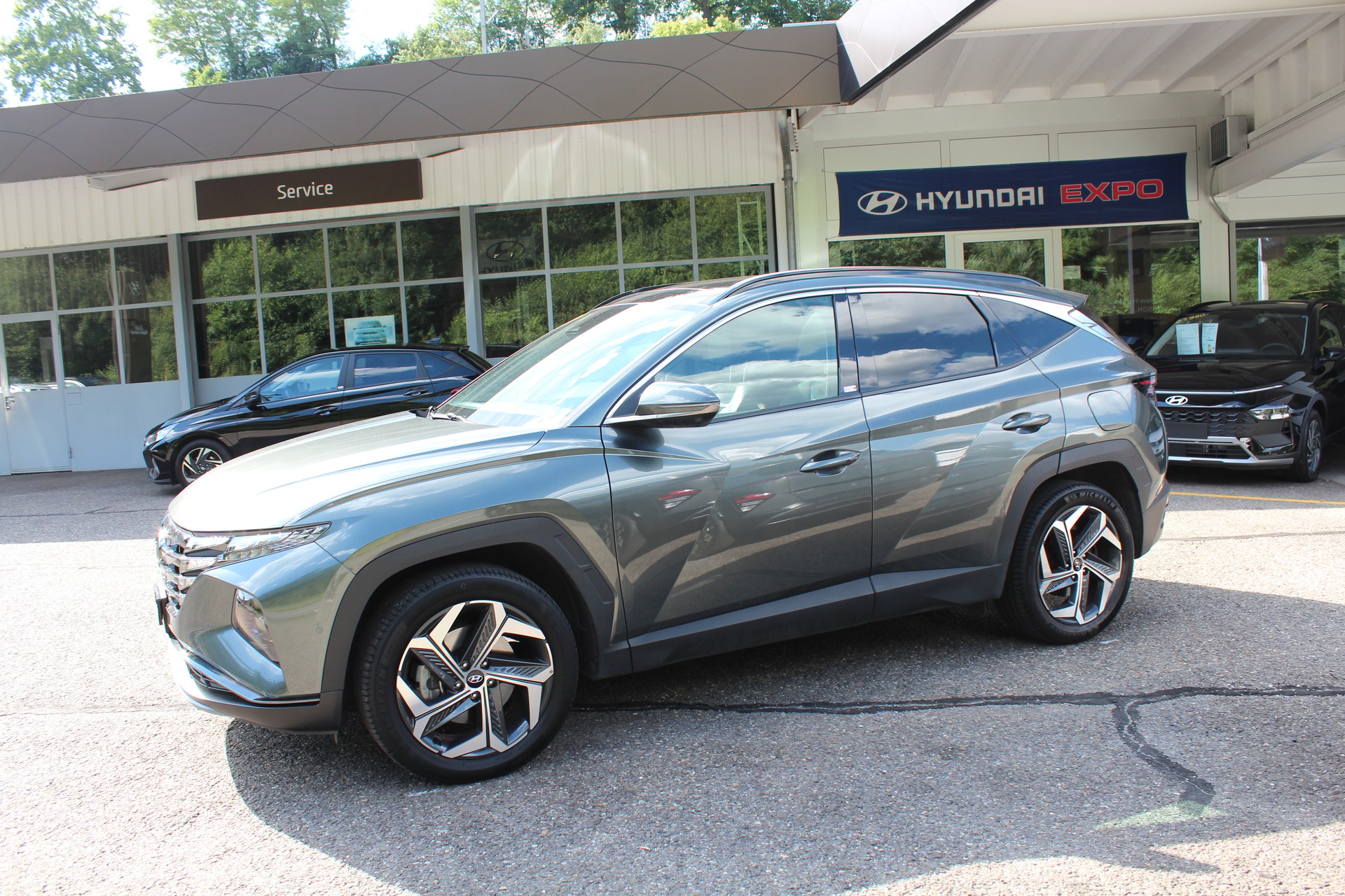 HYUNDAI Tucson 1.6 TGDI HEV 230PS Vertex 4WD-image-5