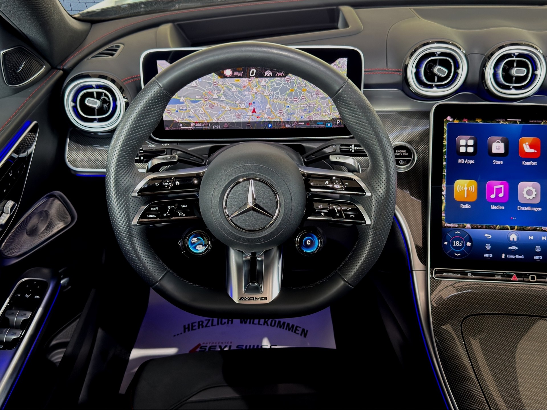 MERCEDES-BENZ C 43 AMG 4 Matic Executive Edition*CH-Fahrzeug,Ab MFK,Mercedes-Benz Werksgarantie*-image-11