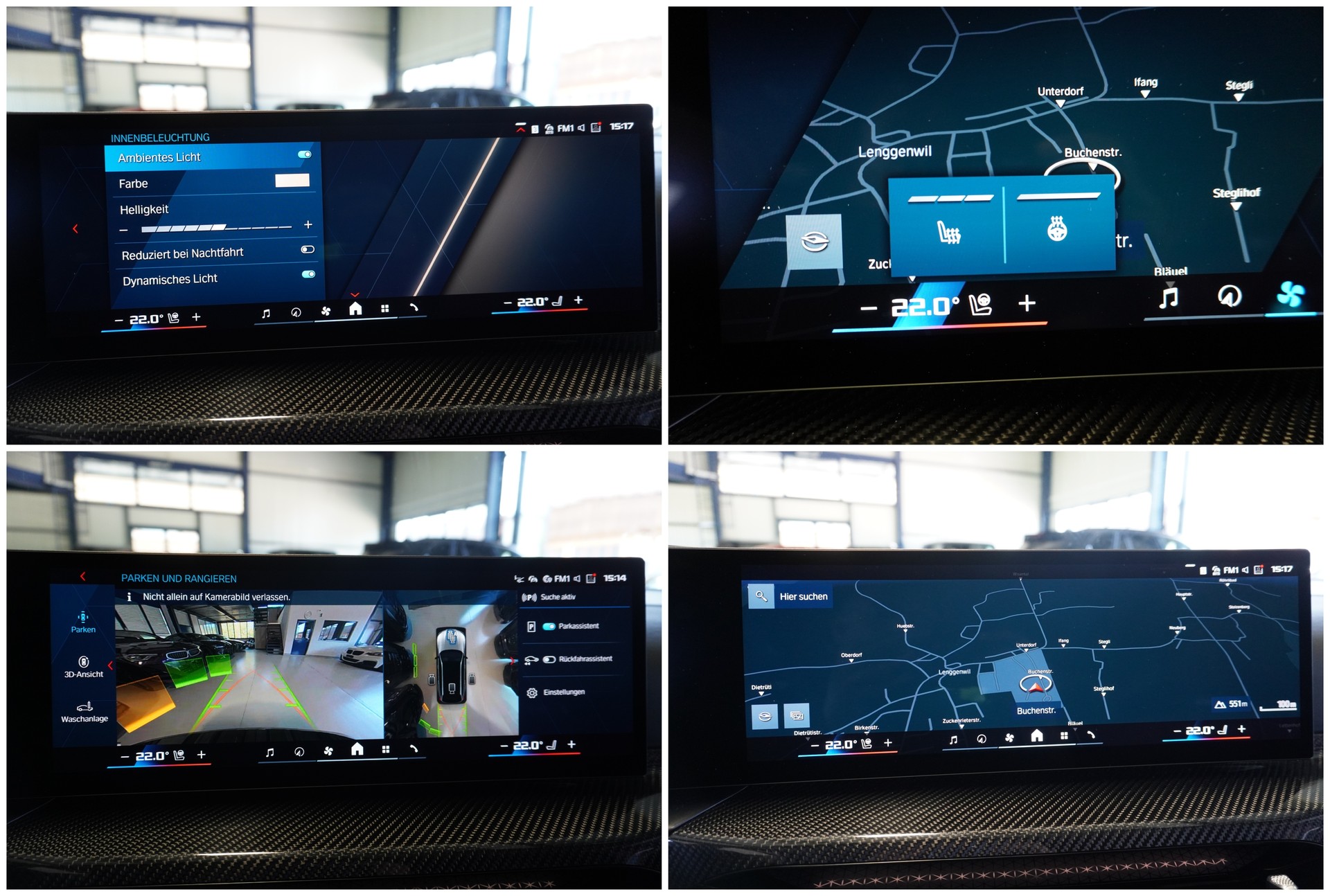 BMW M3 Touring xDrive Competition M // TARTUFO M CARBON SCHALENSITZE // BREWSTER GREEN // AKRAPOVIC //-image-13