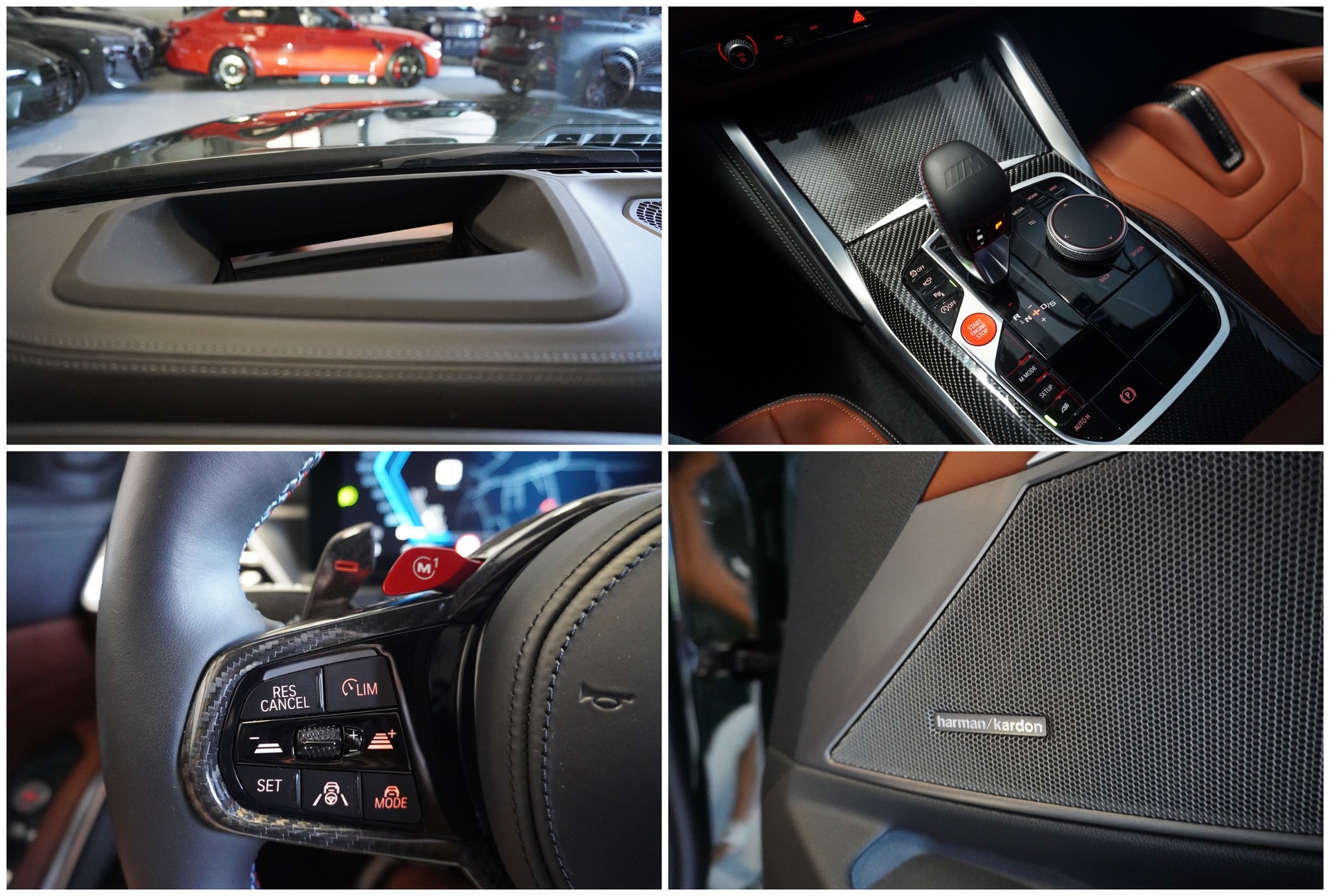 BMW M3 Touring xDrive Competition M // TARTUFO M CARBON SCHALENSITZE // BREWSTER GREEN // AKRAPOVIC //-image-14