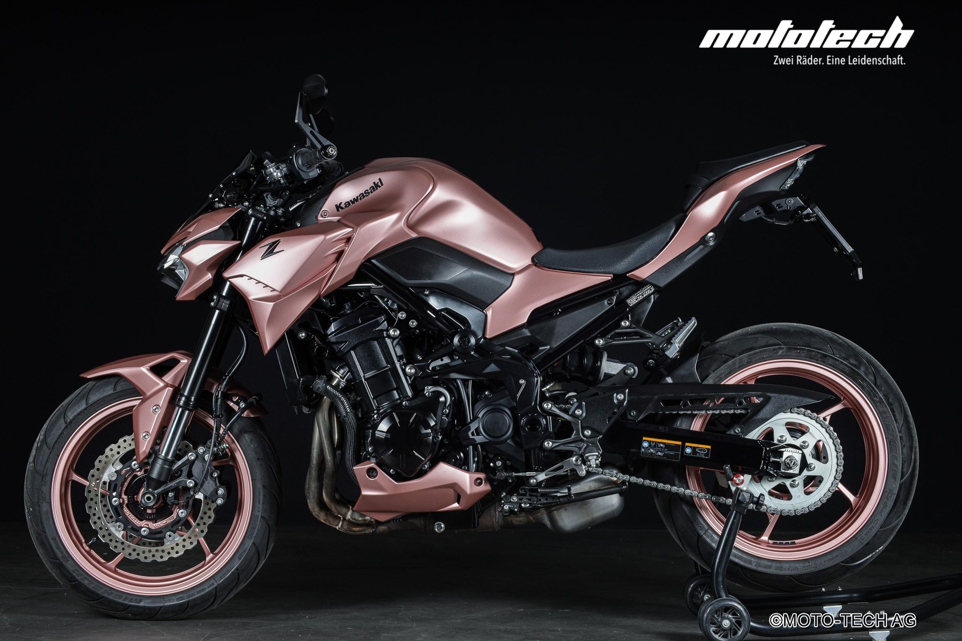 KAWASAKI Z 900 (35kW) BRONZE PINK STAGE 1-image-4