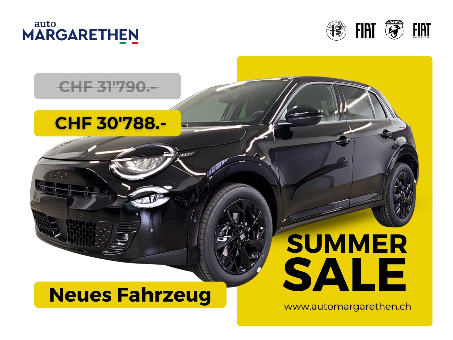 FIAT 600 1.2T MHEV Sport DCT6 145 PS-image-0