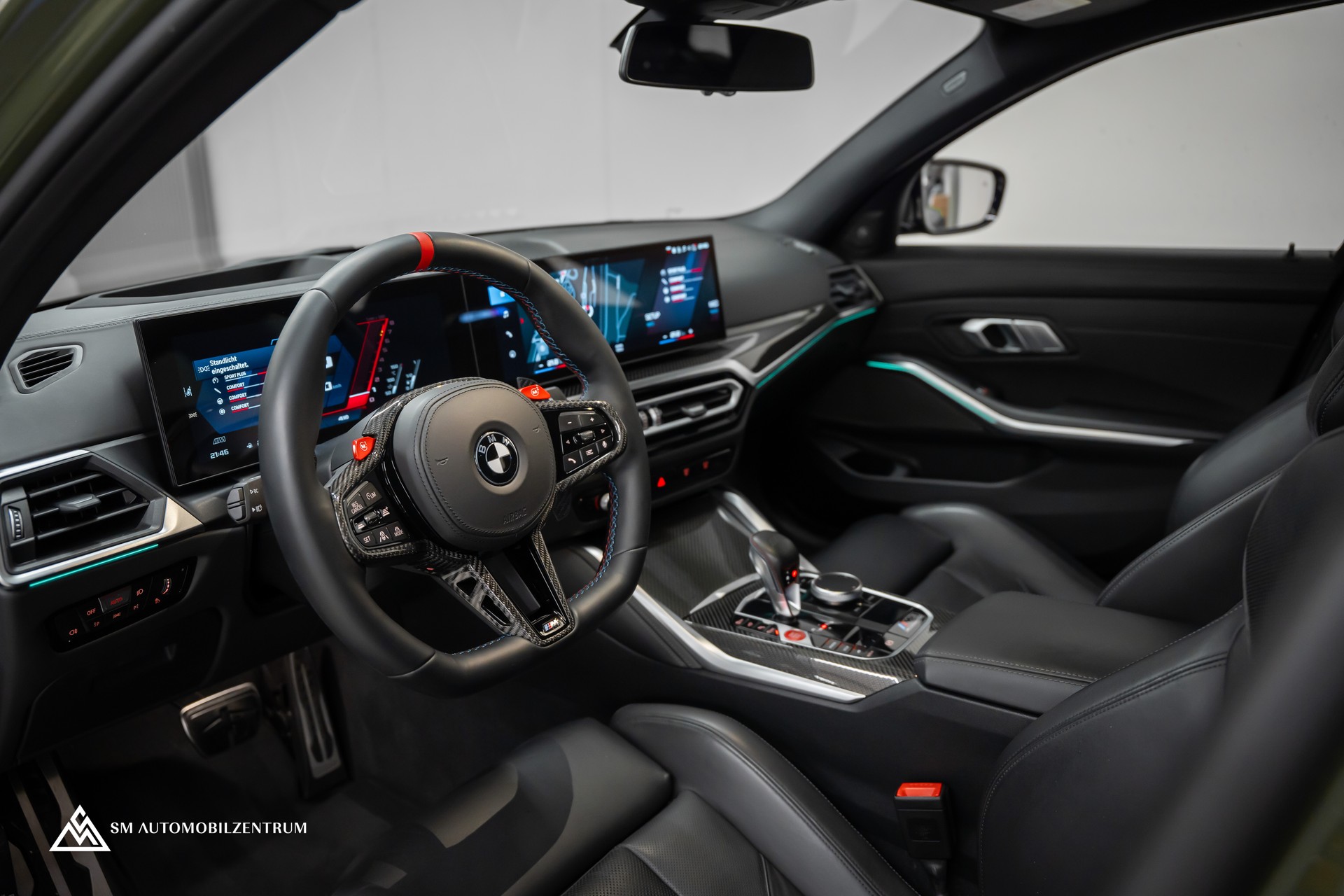 BMW M3 Competition xDrive Touring / Urban Green II / Carbon Exterieur & Interieur / Werksgarantie / 360°-image-21