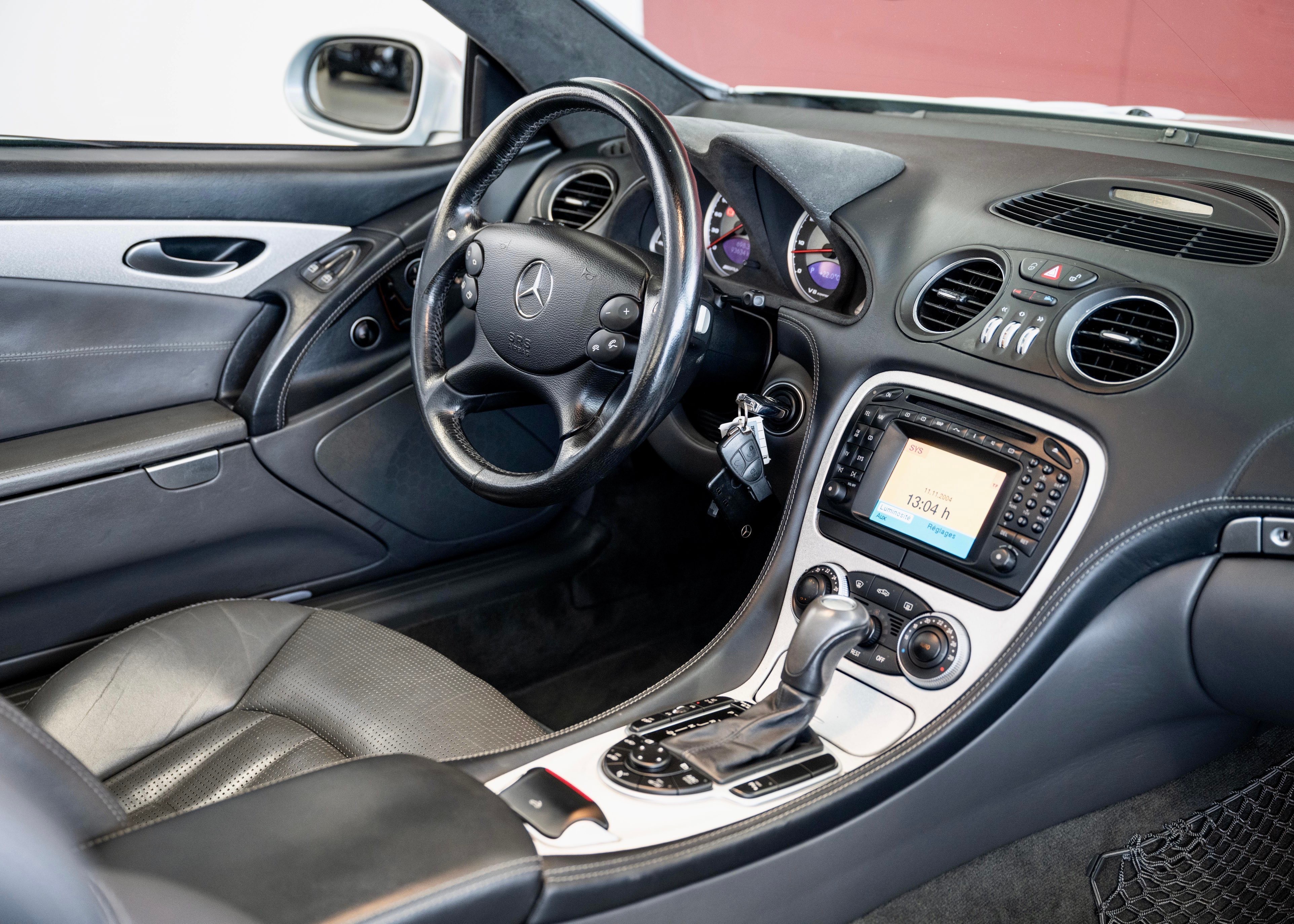 Image MERCEDES-BENZ SL-55-AMG SL 55 AMG (Swiss car, 500 hp, 2nd hand, full Mercedes history)