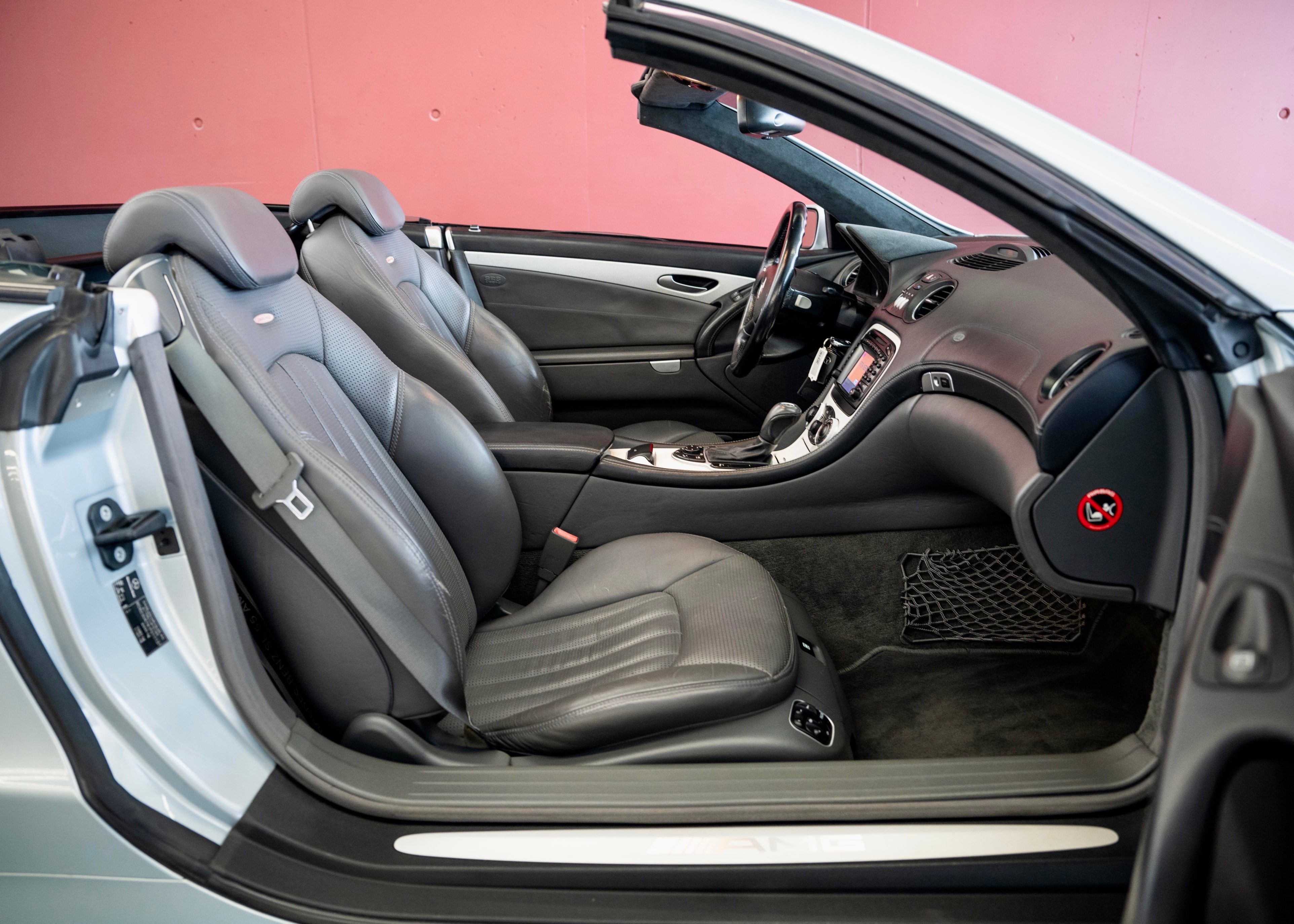 Image MERCEDES-BENZ SL-55-AMG SL 55 AMG (Swiss car, 500 hp, 2nd hand, full Mercedes history)