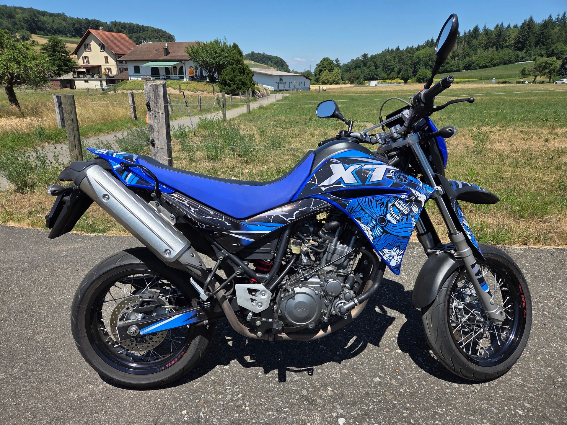 YAMAHA XT 660 X Supermotard, aus 1.Hand