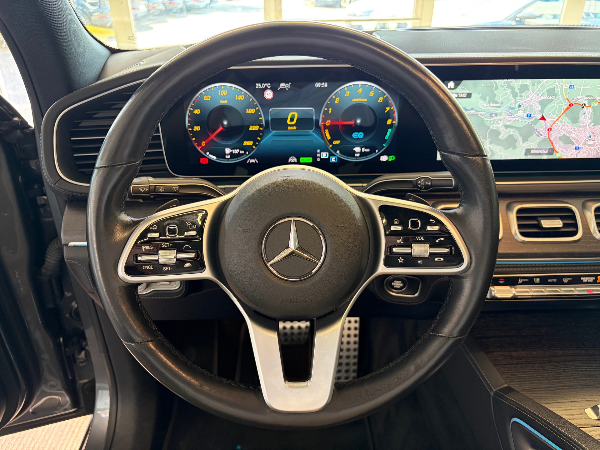 MERCEDES-BENZ GLE 350 e 4Matic AMG Line | CH | Gratis Service | AHK | MBUX | Burmester | PREMIUM PLUS | Sitzklima |-image-16