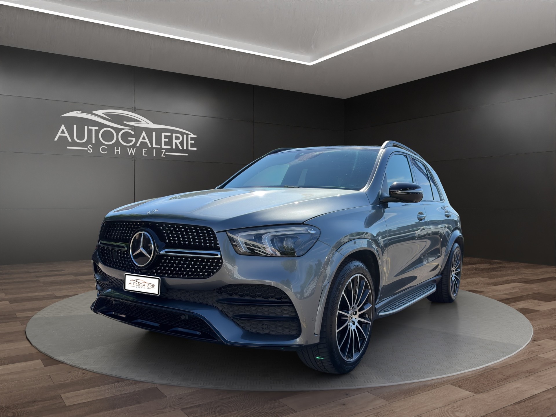 MERCEDES-BENZ GLE 350 e 4Matic AMG Line | CH | Gratis Service | AHK | MBUX | Burmester | PREMIUM PLUS | Sitzklima |-image-0