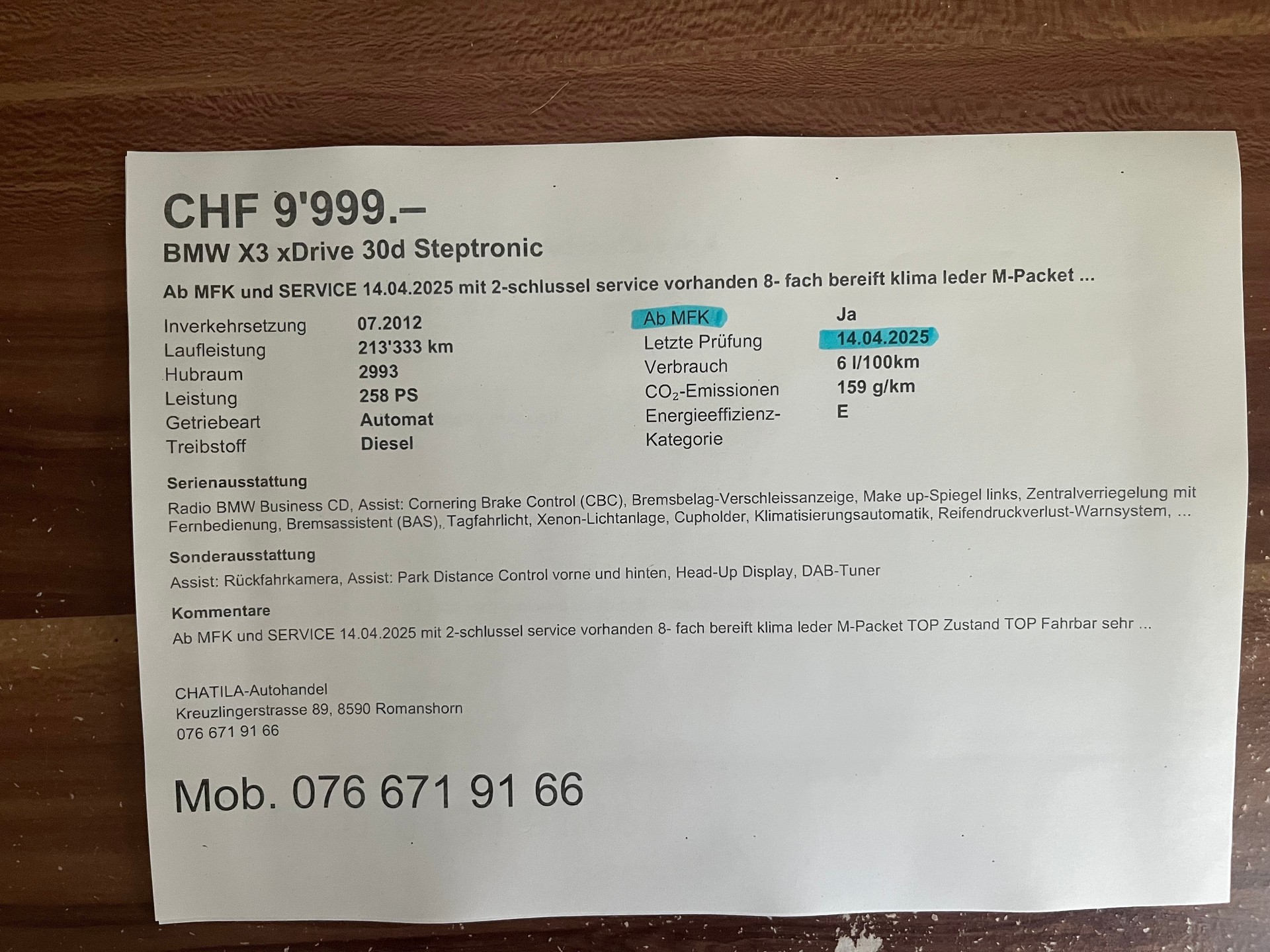 BMW X3 xDrive 30d Steptronic-image-13
