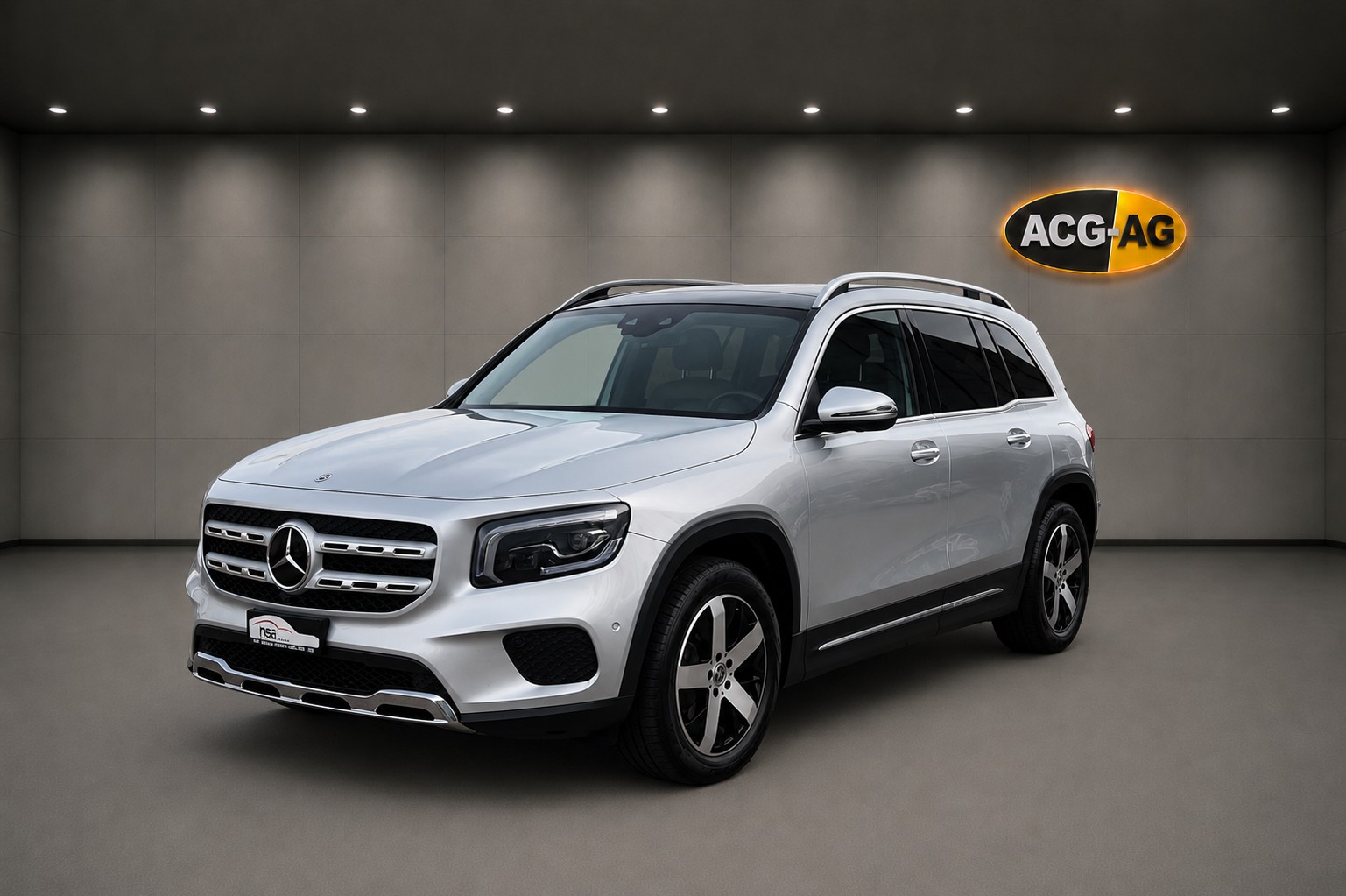 MERCEDES-BENZ GLB 220 d 4Matic Style 8G-Tronic ** Teil-Leder ** Gr-Navi ** RF-Kamera ** Anh-Kupplung ** Panorama-Glasdach ** Ab MFK & Service-image-2