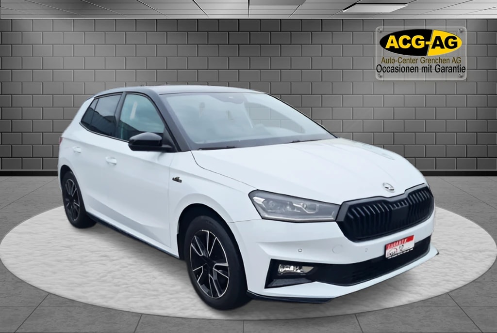 SKODA Fabia 1.0 TSI Monte Carlo DSG ** Abstandsregelsysteme ** Sitzheizung ** PDC Vorne + Hinten ** Neues Modell 2024 **-image-0