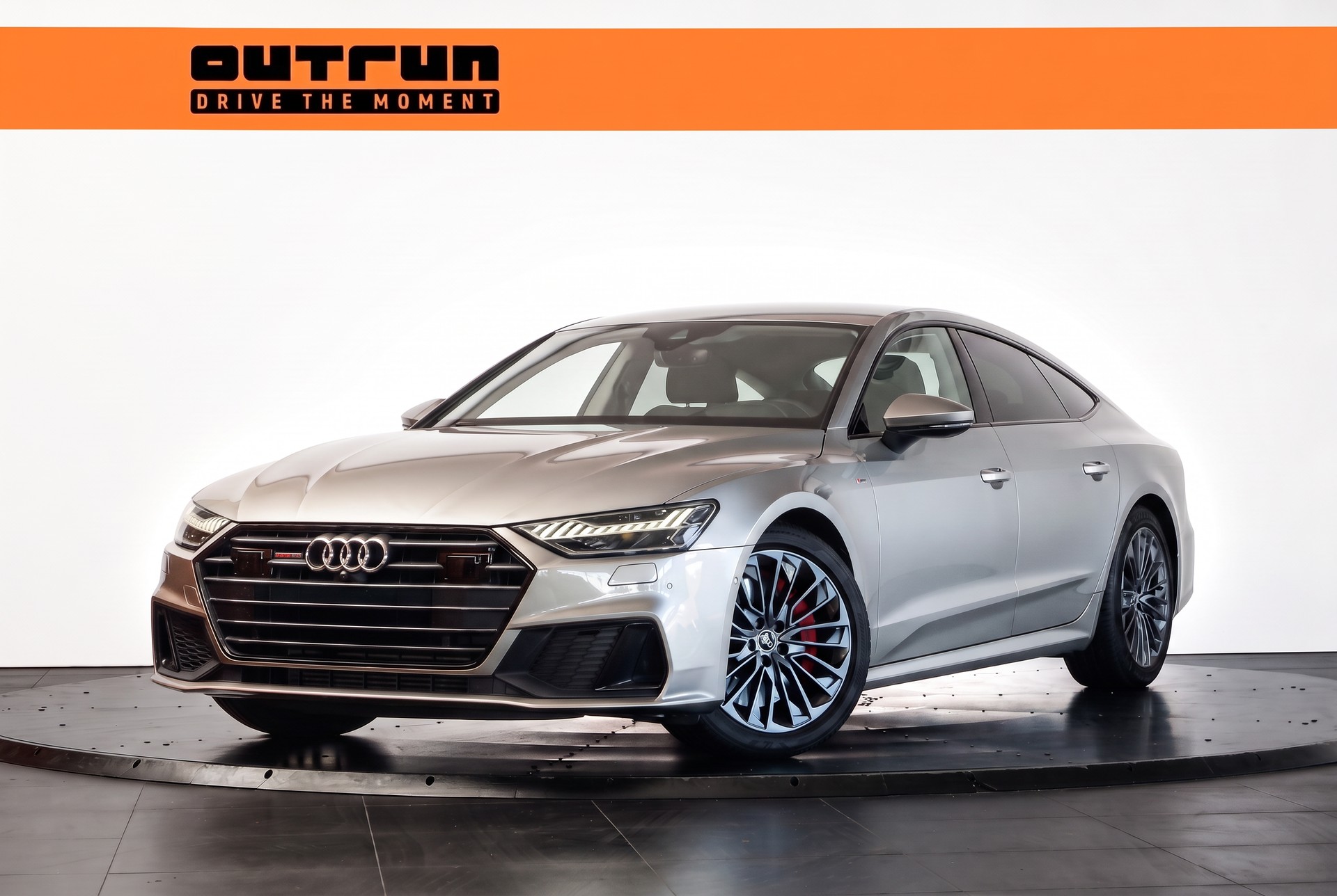 AUDI A7 Sportback 55 TFSI e quattro Carat Beige S line / Bang & Olufsen / Head-up Display-image-0