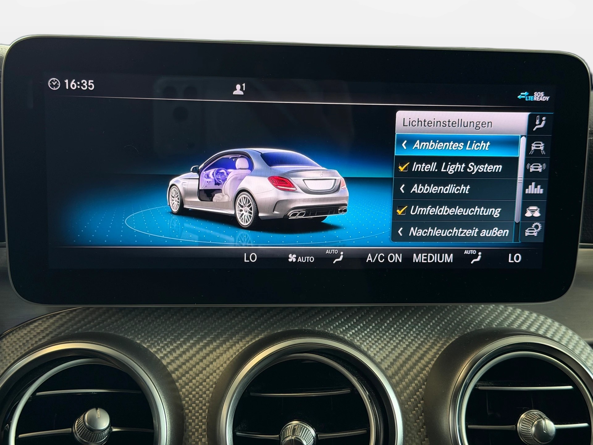 MERCEDES-BENZ C 63 AMG Speedshift | Frisch MFK | Multibeam LED | Burmester | Pano Dach-image-20