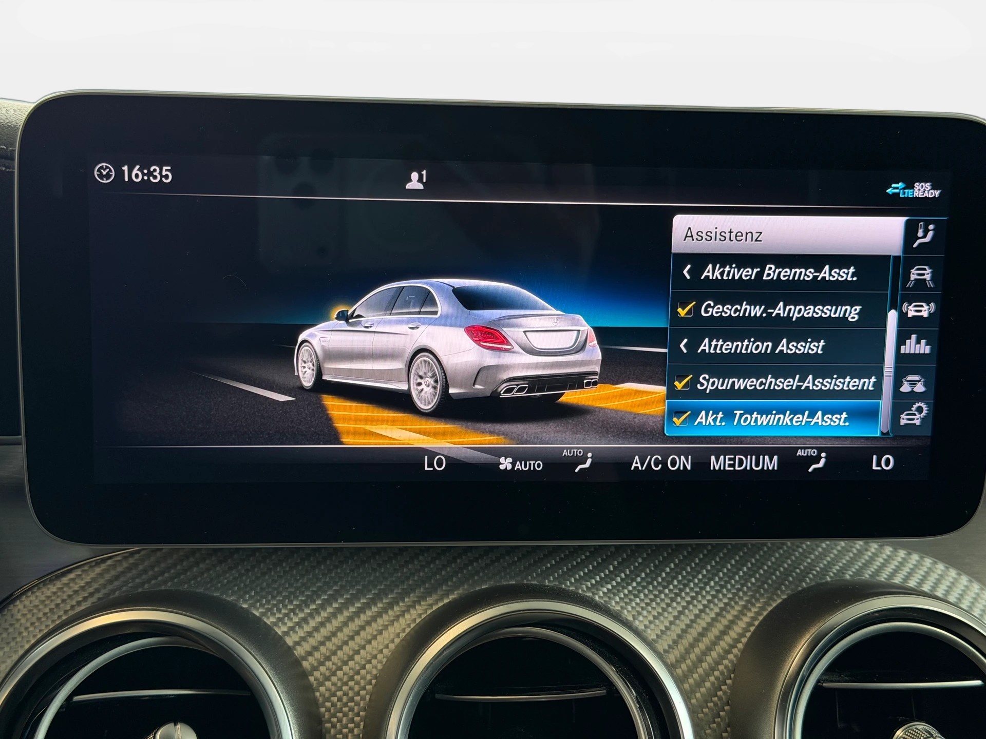 MERCEDES-BENZ C 63 AMG Speedshift | Frisch MFK | Multibeam LED | Burmester | Pano Dach-image-17