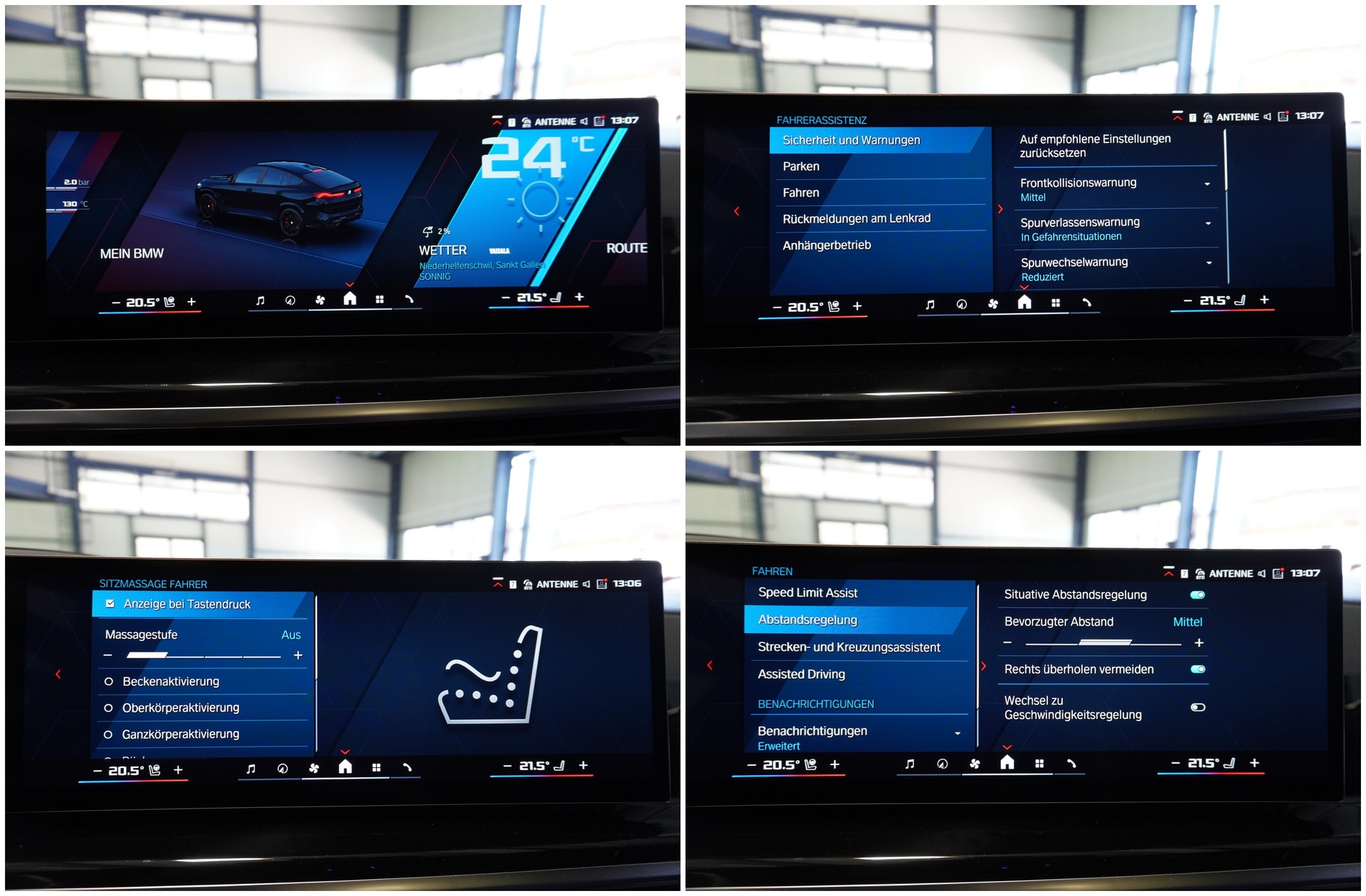 BMW X6M Steptronic M Competition // MASSAGE SITZE // WERKSGARANTIE BIS 05.2028 // PANORAMA GLASDACH // AHK //-image-12