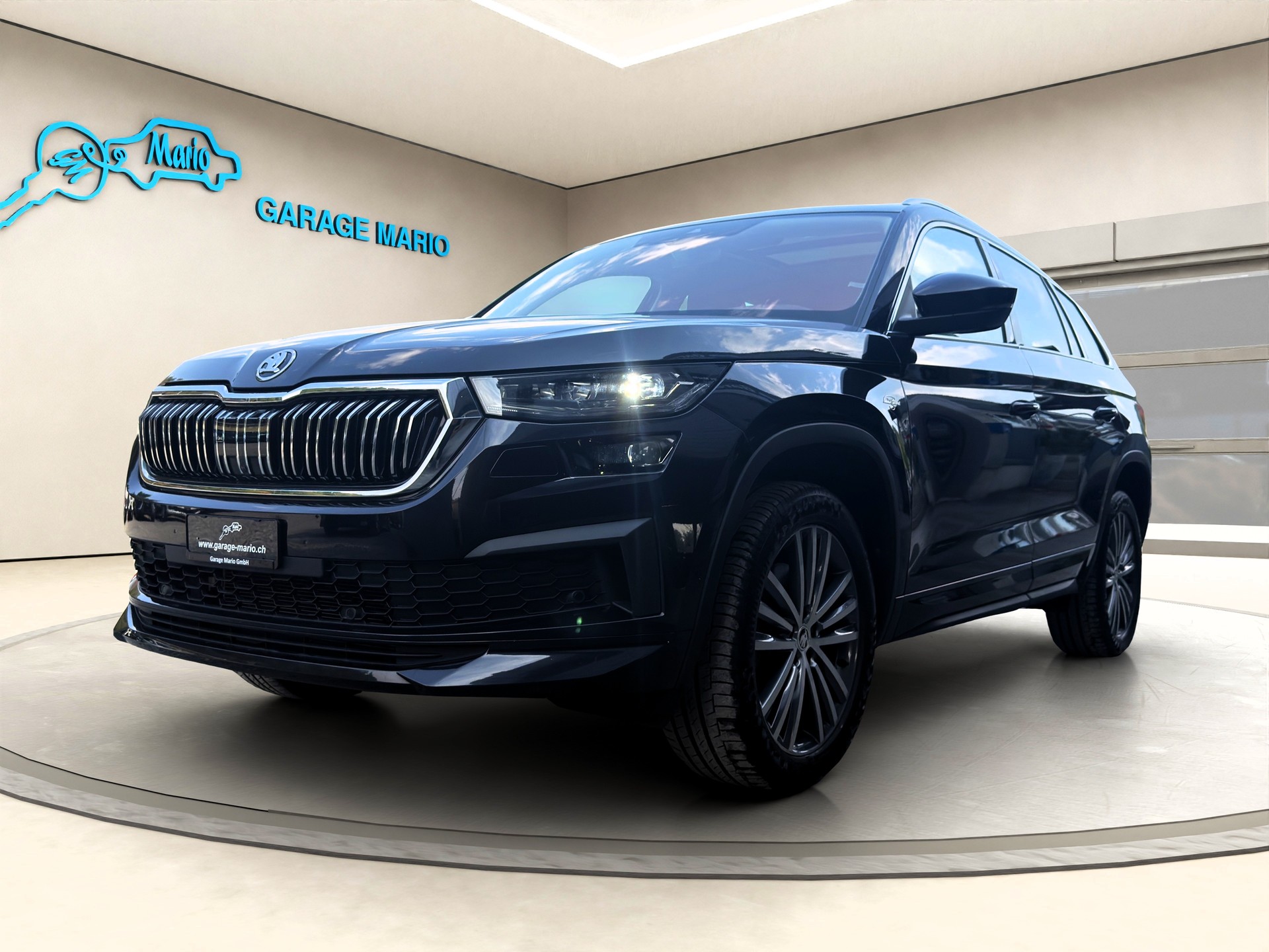 SKODA Kodiaq 2.0 TDI CR L&K❗Laurent & Klement❗4x4 DSG ✅CH-Fahrzeug & 8-fach bereift✅-image-2