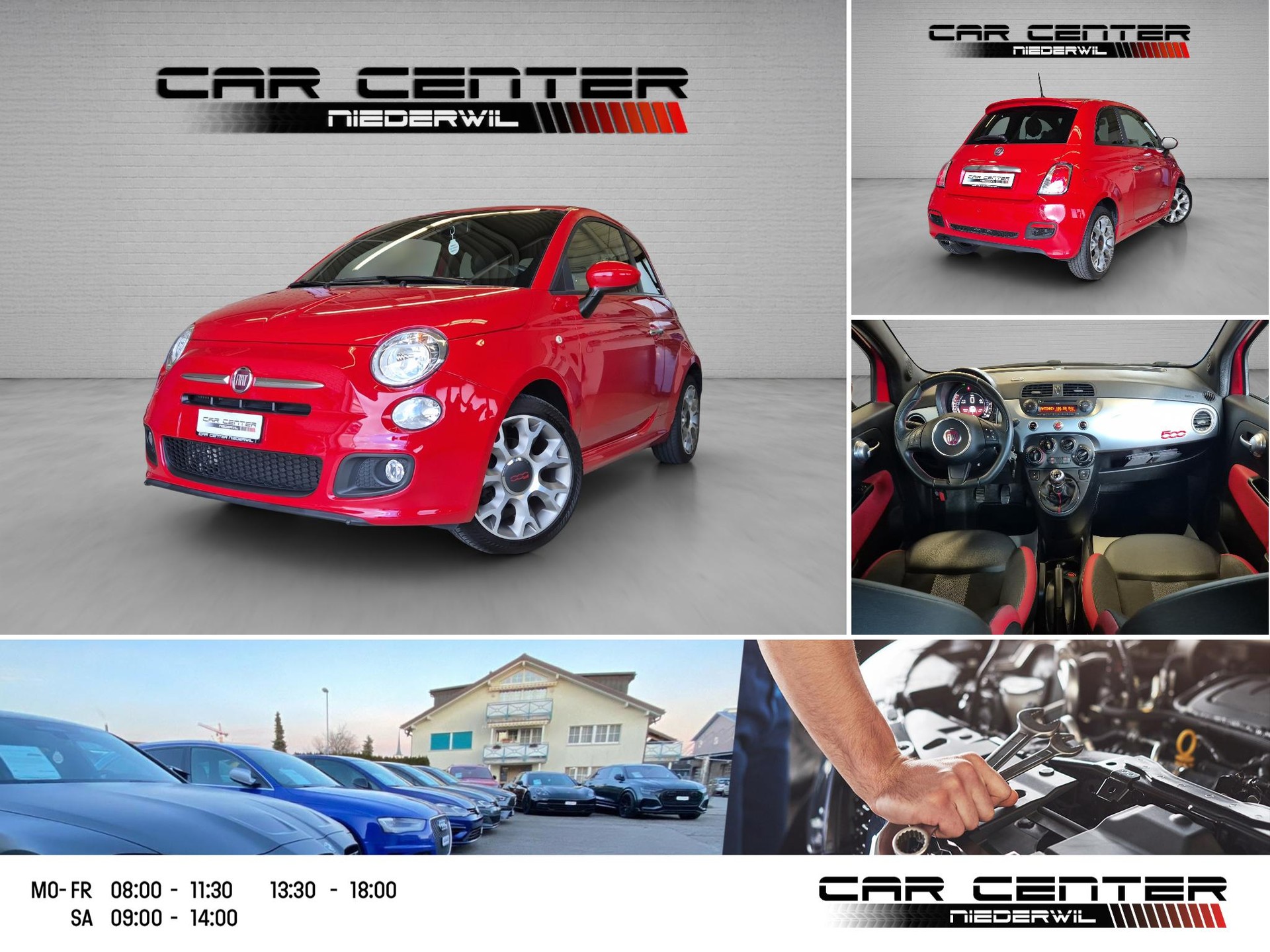 FIAT 500 0.9 Twinair Turbo S, Passione Rot-image-14