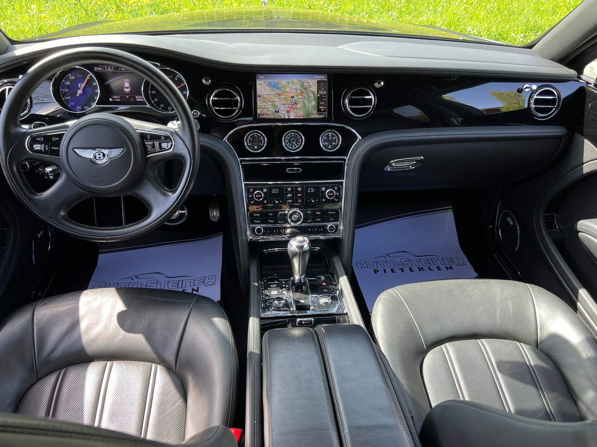 BENTLEY NEU AB MFK 10.07.2025. MULSANNE "BLACK IN BLACK" SONDERMODELL. LEASING 980.--image-3