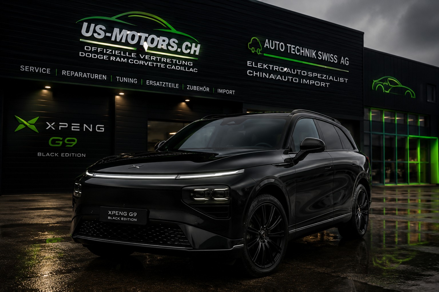 XPENG G9 93kWh Performance AWD Black Edition Paket