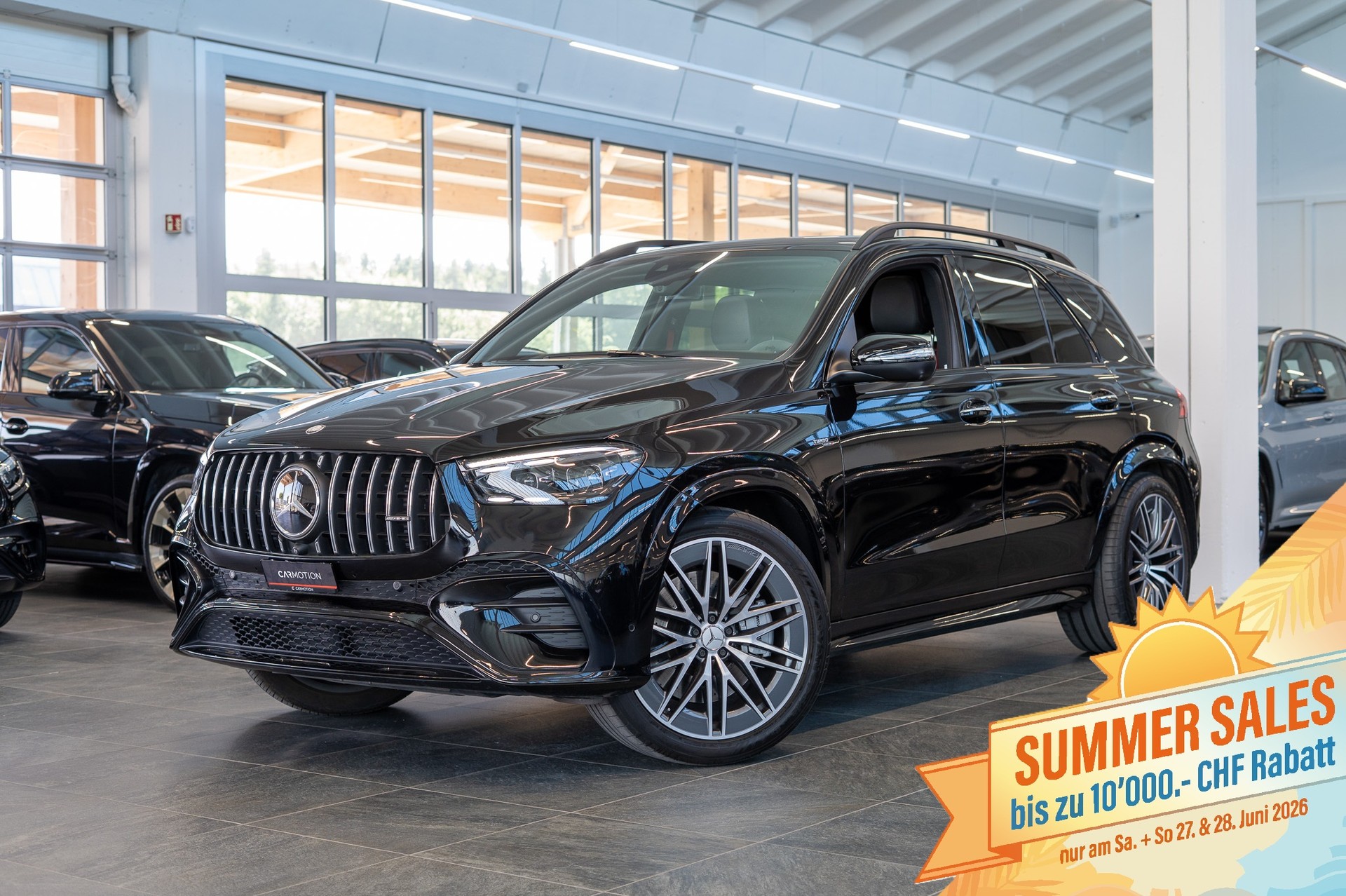 MERCEDES-BENZ GLE 53 AMG 4matic+ / Panorama / Burmester / 360°Kamera