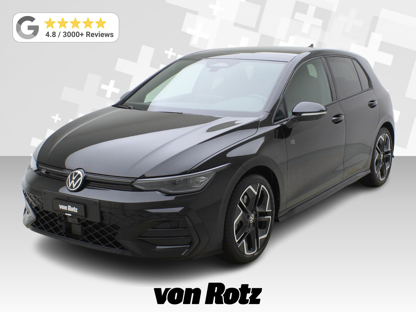 VW Golf 8.5 2.0 TSI DSG R-Line Black Style 4Motion **VW Werksgarantie bis 12/2030**-image-0